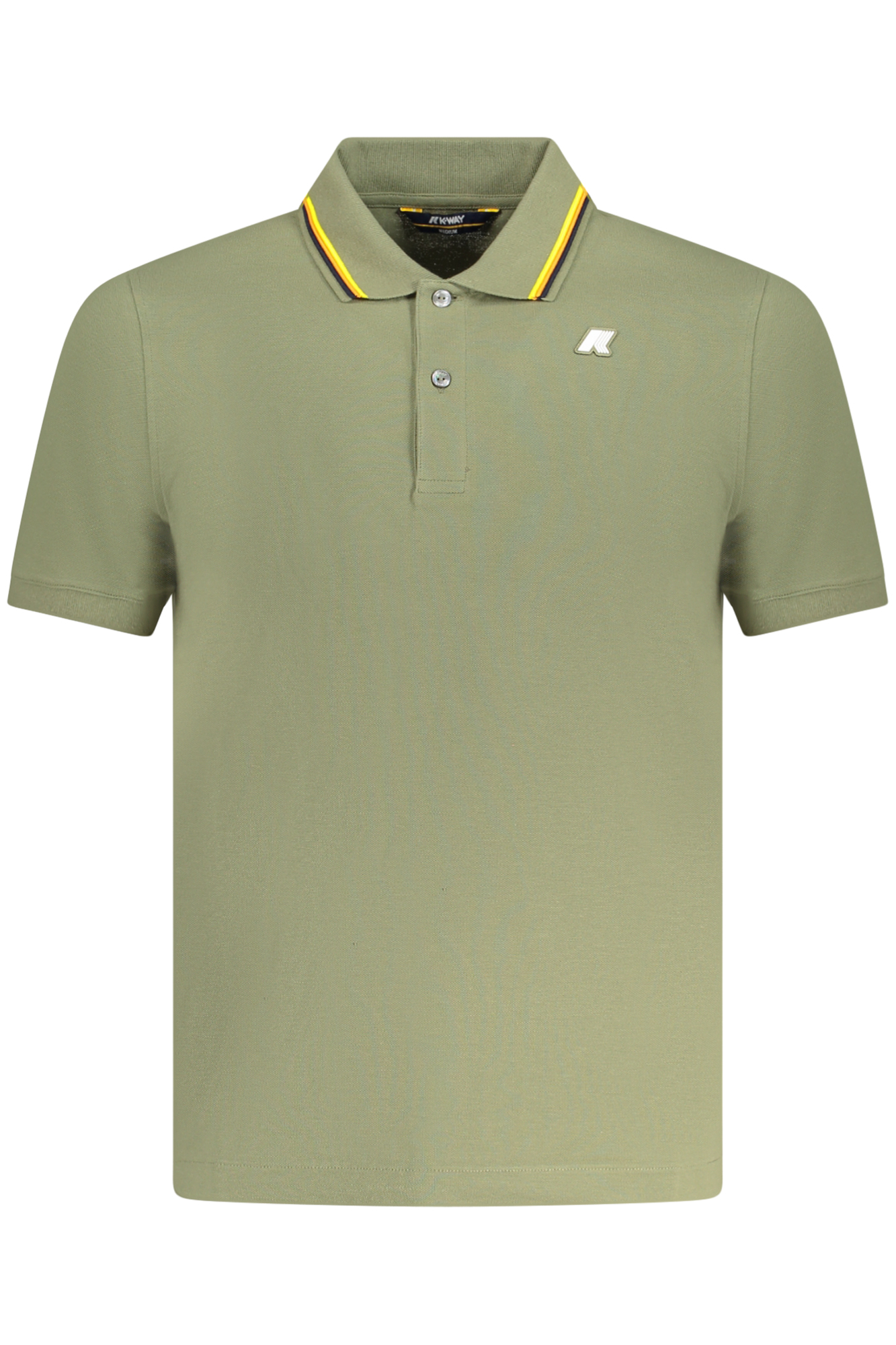 K-WAY POLO SHORT SLEEVES MEN GREEN