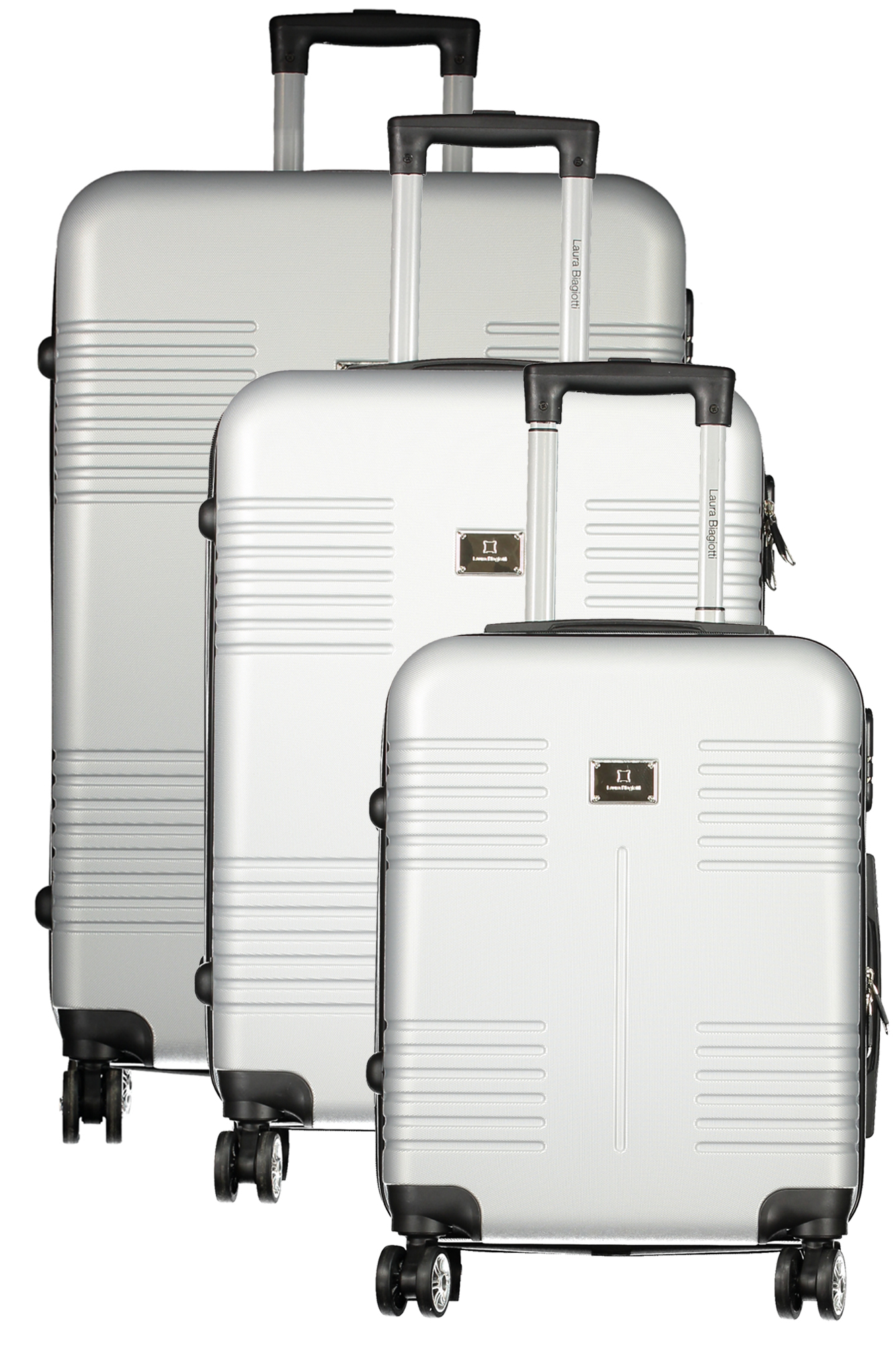 LAURA BIAGIOTTI LARGE TROLLEY WOMEN SILVER