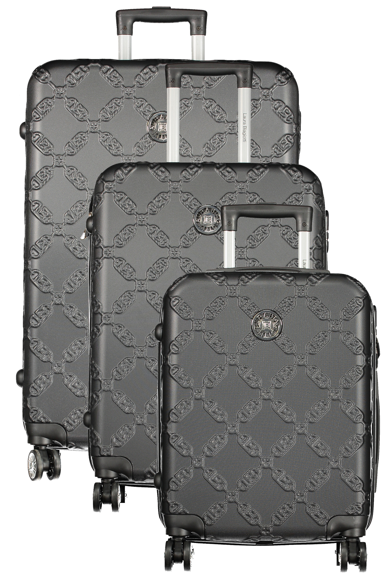 LAURA BIAGIOTTI LARGE TROLLEY WOMEN BLACK