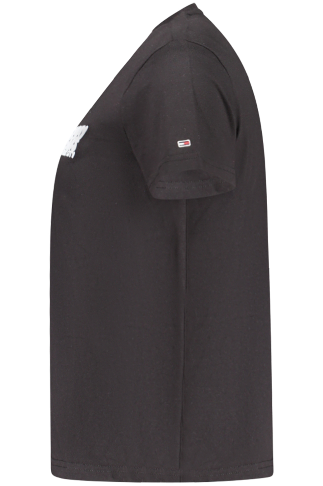 TOMMY HILFIGER SHORT SLEEVE T-SHIRT WOMEN BLACK