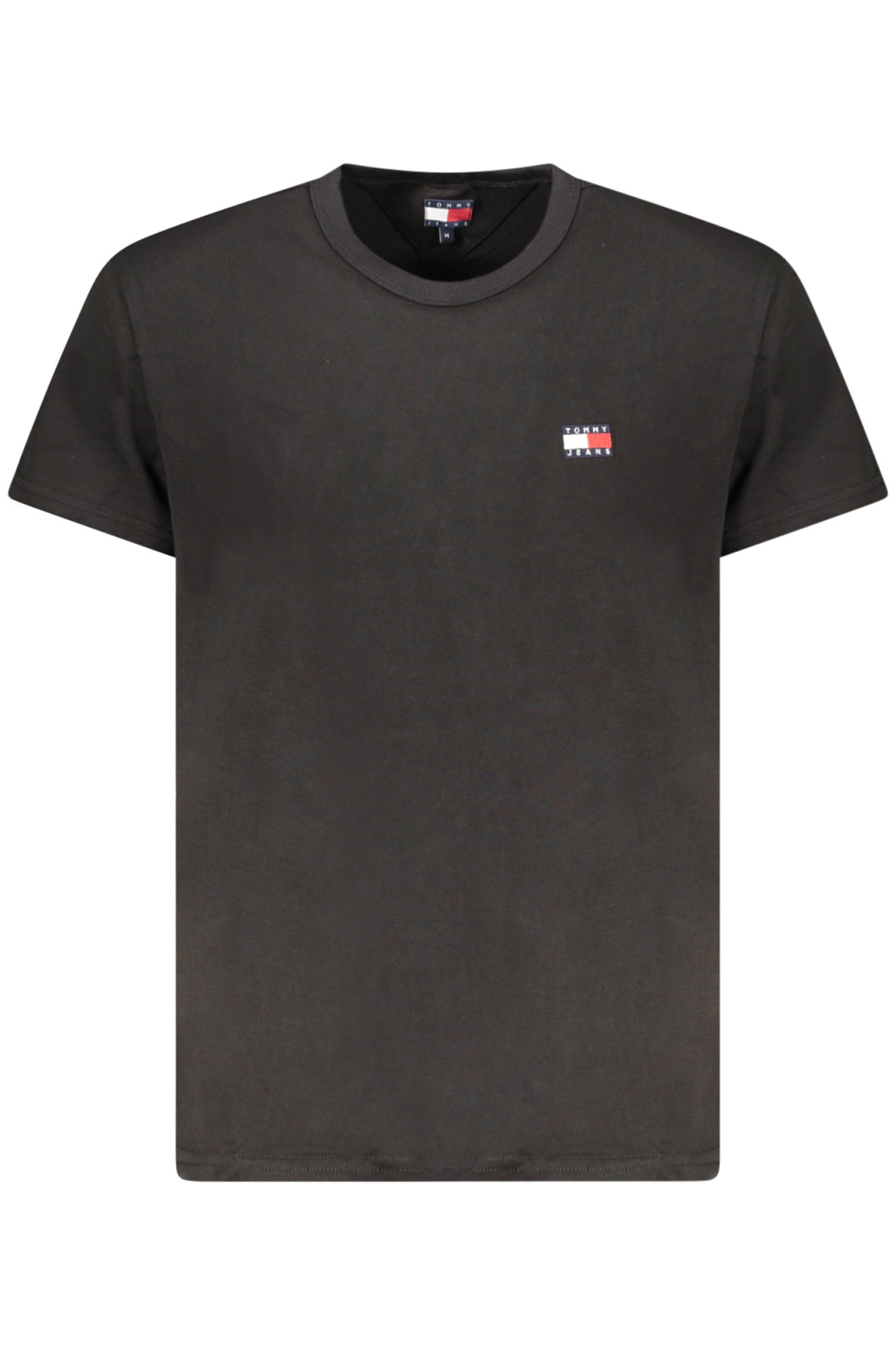 TOMMY HILFIGER SHORT SLEEVE T-SHIRT MEN BLACK