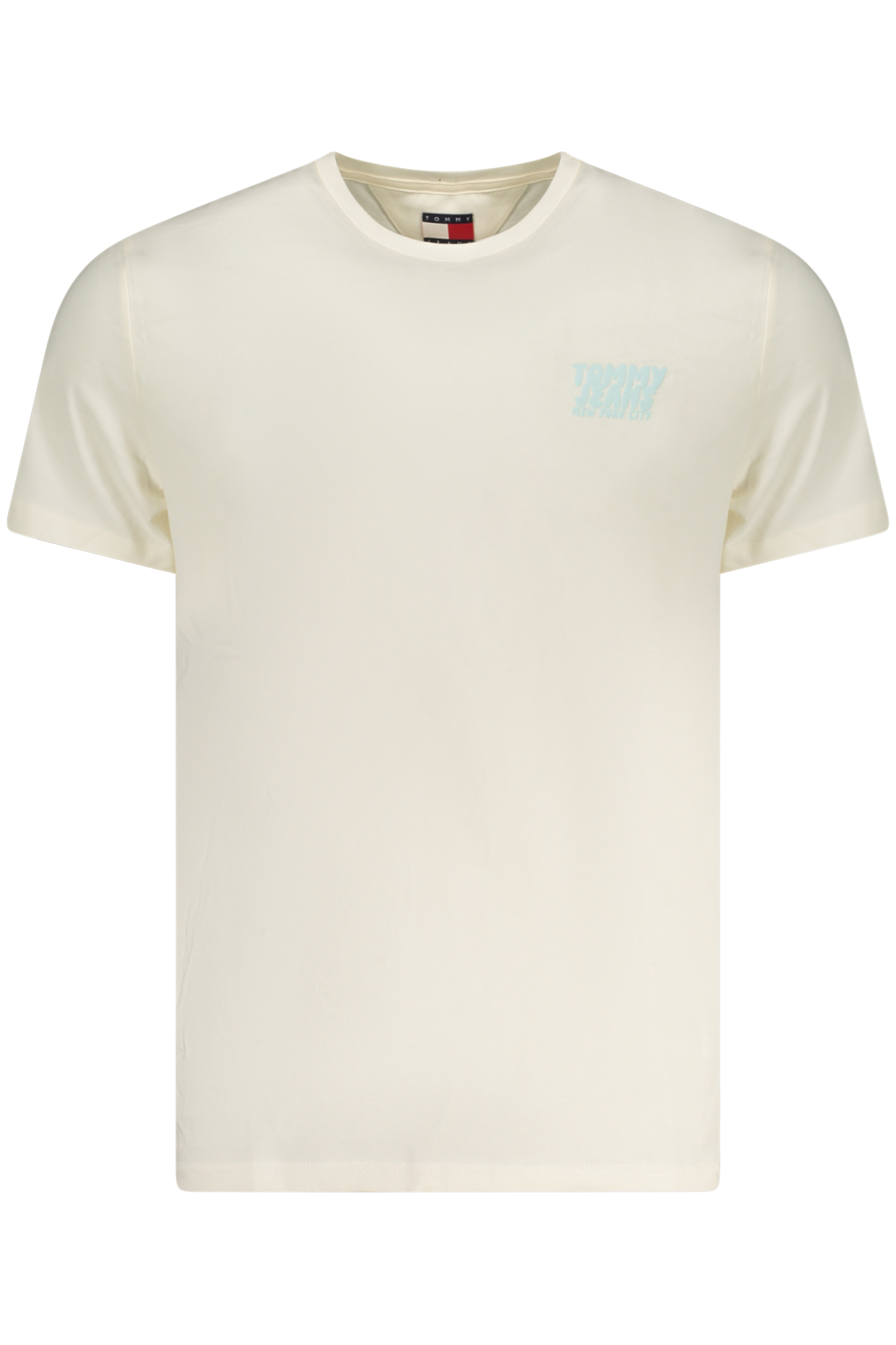 TOMMY HILFIGER SHORT SLEEVE T-SHIRT MEN BEIGE TOMMY HILFIGER SHORT SLEEVE T-SHIRT MEN BEIGE