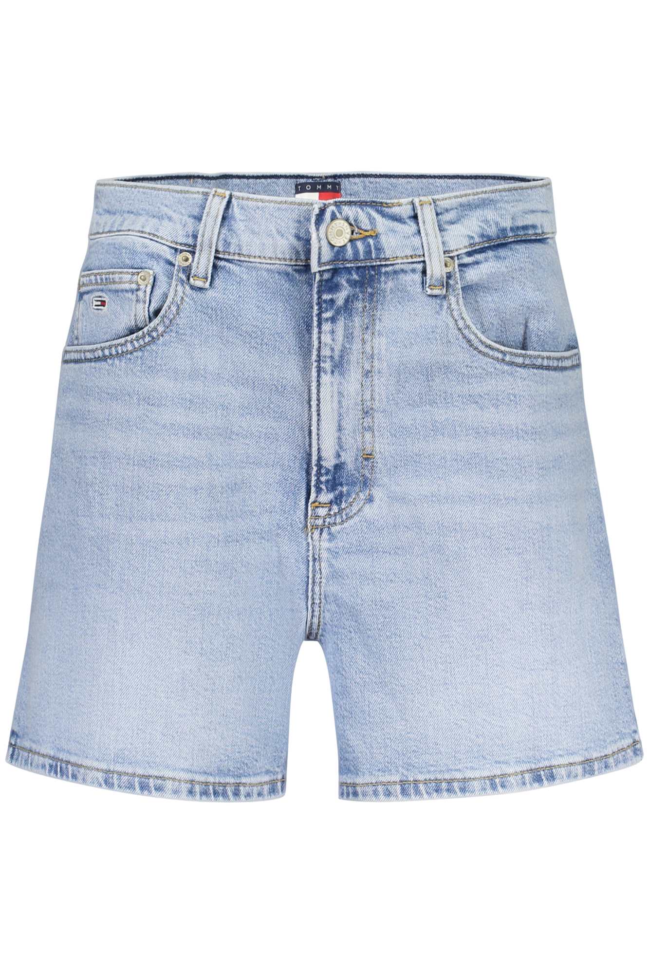 TOMMY HILFIGER JEANS SHORT WOMEN BLUE