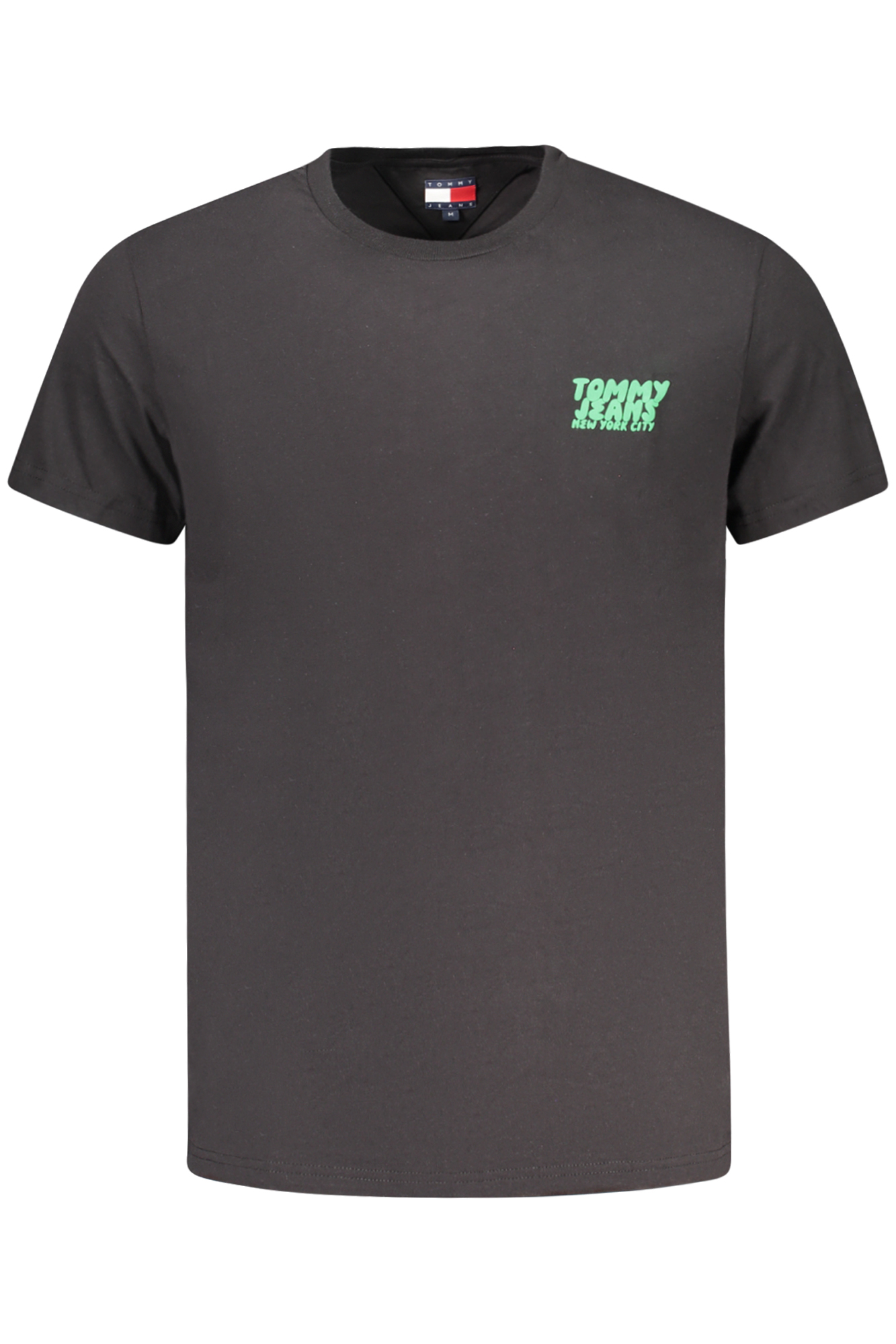 TOMMY HILFIGER SHORT SLEEVE T-SHIRT MEN BLACK TOMMY HILFIGER SHORT SLEEVE T-SHIRT MEN BLACK