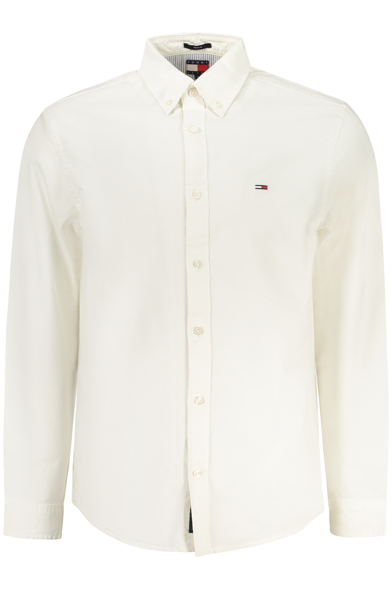 TOMMY HILFIGER LONG SLEEVE SHIRT MEN WHITE TOMMY HILFIGER LONG SLEEVE SHIRT MEN WHITE