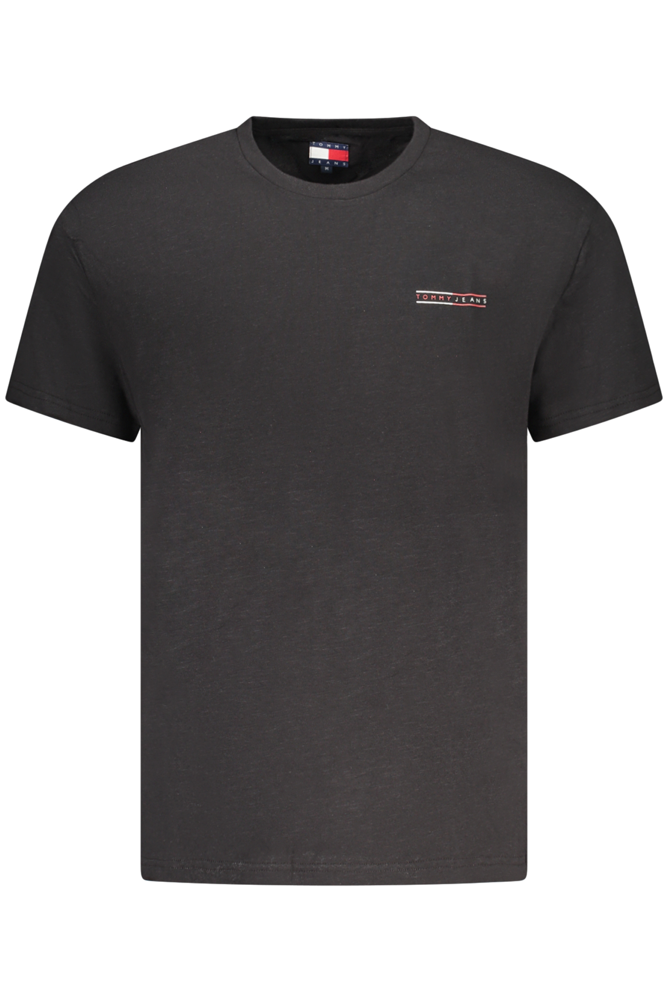 TOMMY HILFIGER SHORT SLEEVE T-SHIRT MEN BLACK TOMMY HILFIGER SHORT SLEEVE T-SHIRT MEN BLACK