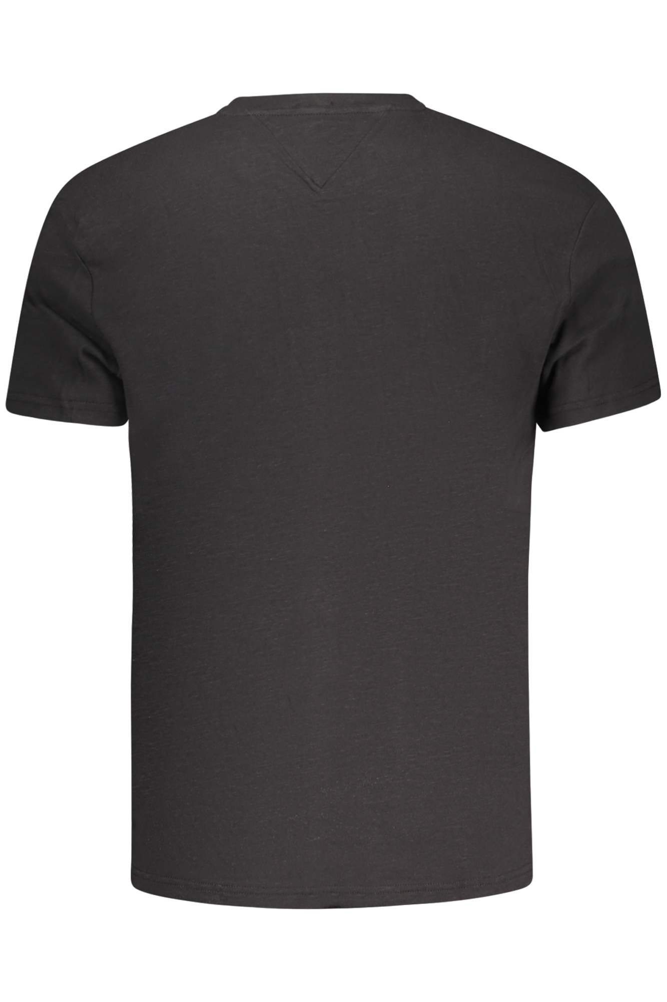TOMMY HILFIGER SHORT SLEEVE T-SHIRT MEN BLACK