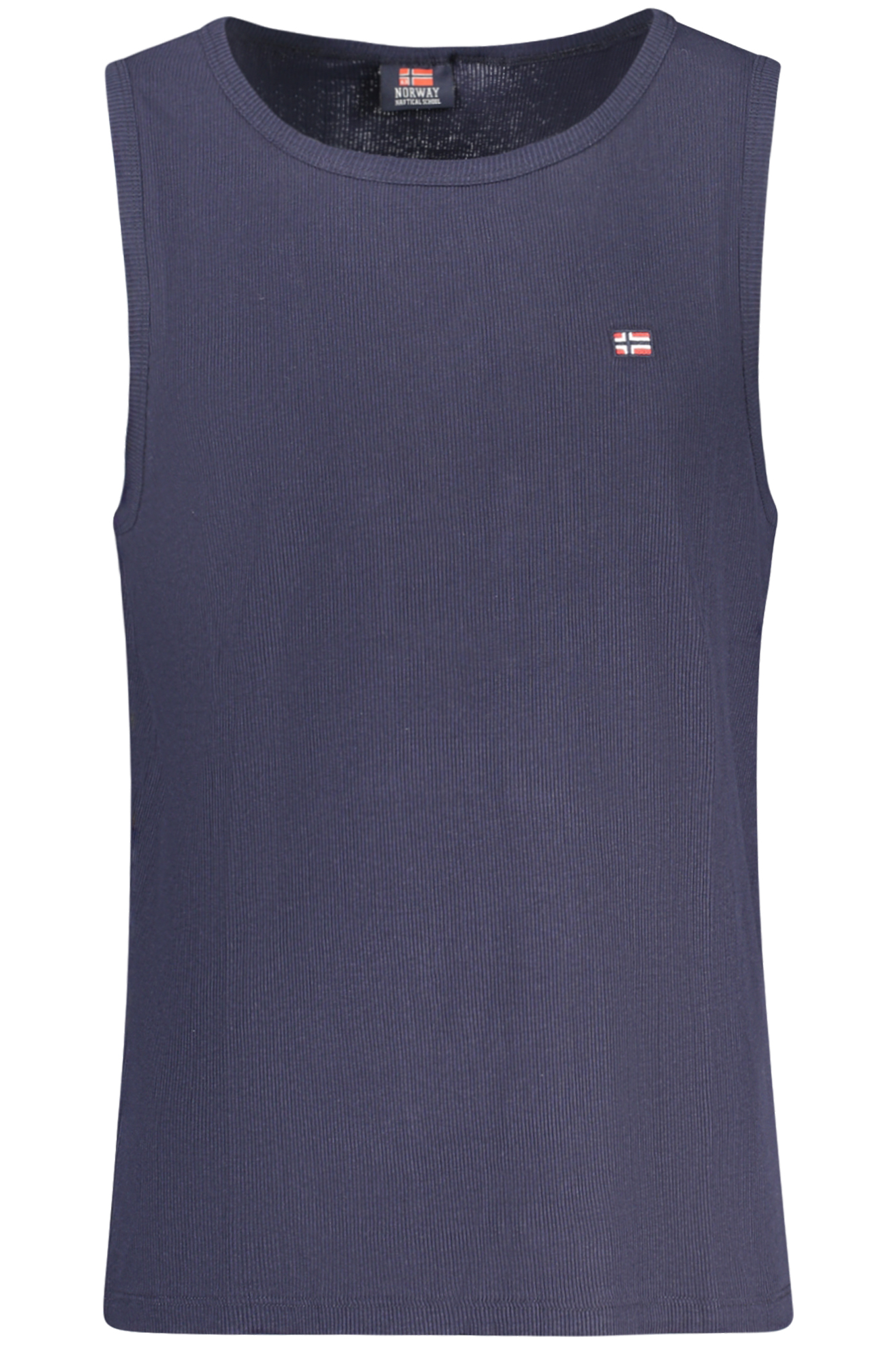 NORWAY 1963 MEN BLUE TANK TOP NORWAY 1963 MEN BLUE TANK TOP