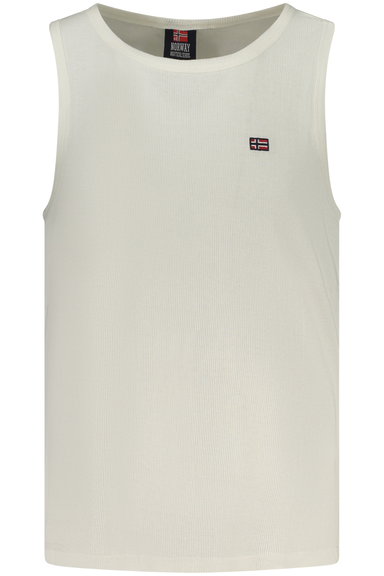 NORWAY 1963 MEN WHITE TANK TOP NORWAY 1963 MEN WHITE TANK TOP