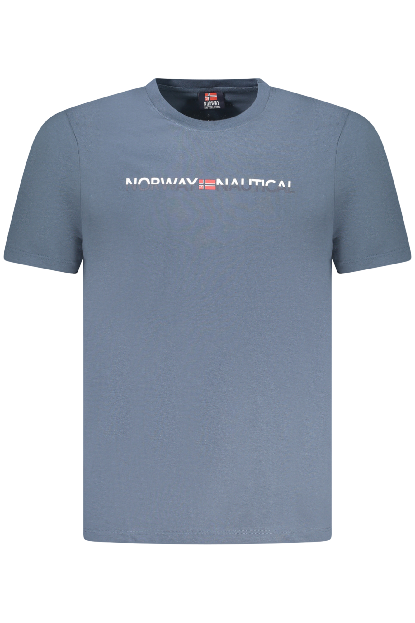 NORWAY 1963 MEN SHORT SLEEVE T-SHIRT BLUE NORWAY 1963 MEN SHORT SLEEVE T-SHIRT BLUE