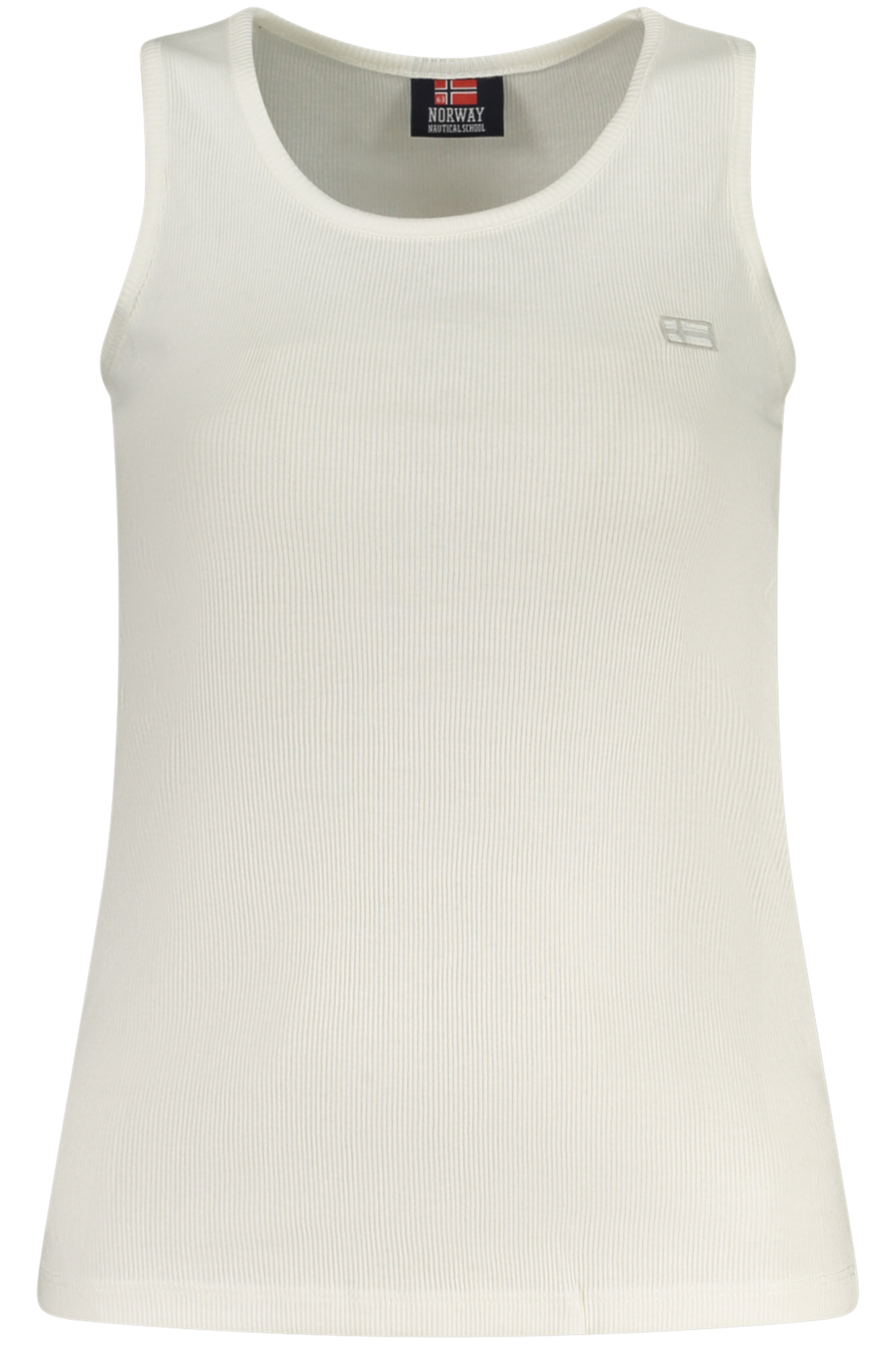 NORWAY 1963 WOMEN WHITE TANK TOP NORWAY 1963 WOMEN WHITE TANK TOP