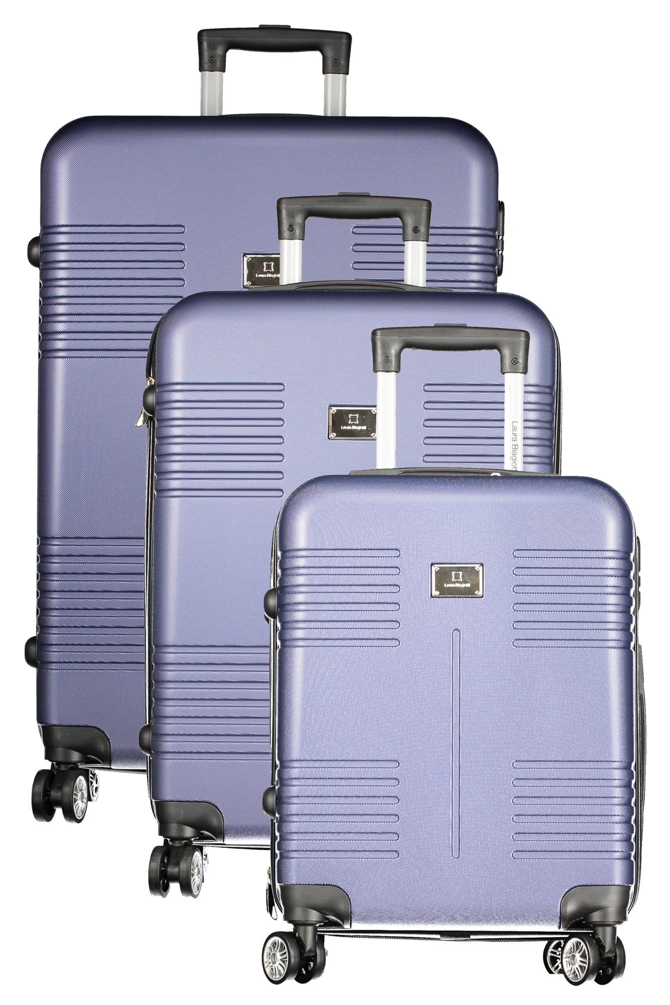 LAURA BIAGIOTTI LARGE WOMEN TROLLEY BLUE LAURA BIAGIOTTI LARGE WOMEN TROLLEY BLUE