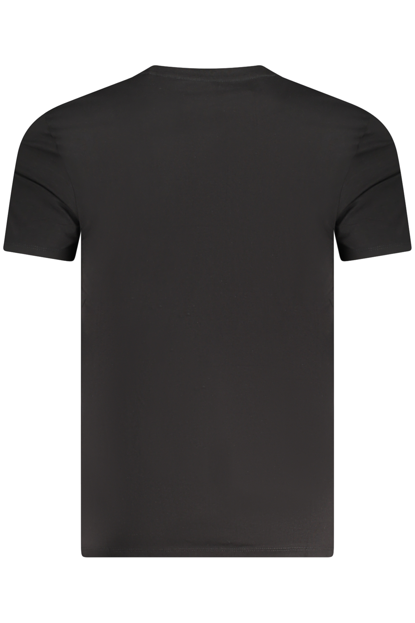 GUESS JEANS SHORT SLEEVE T-SHIRT MEN BLACK