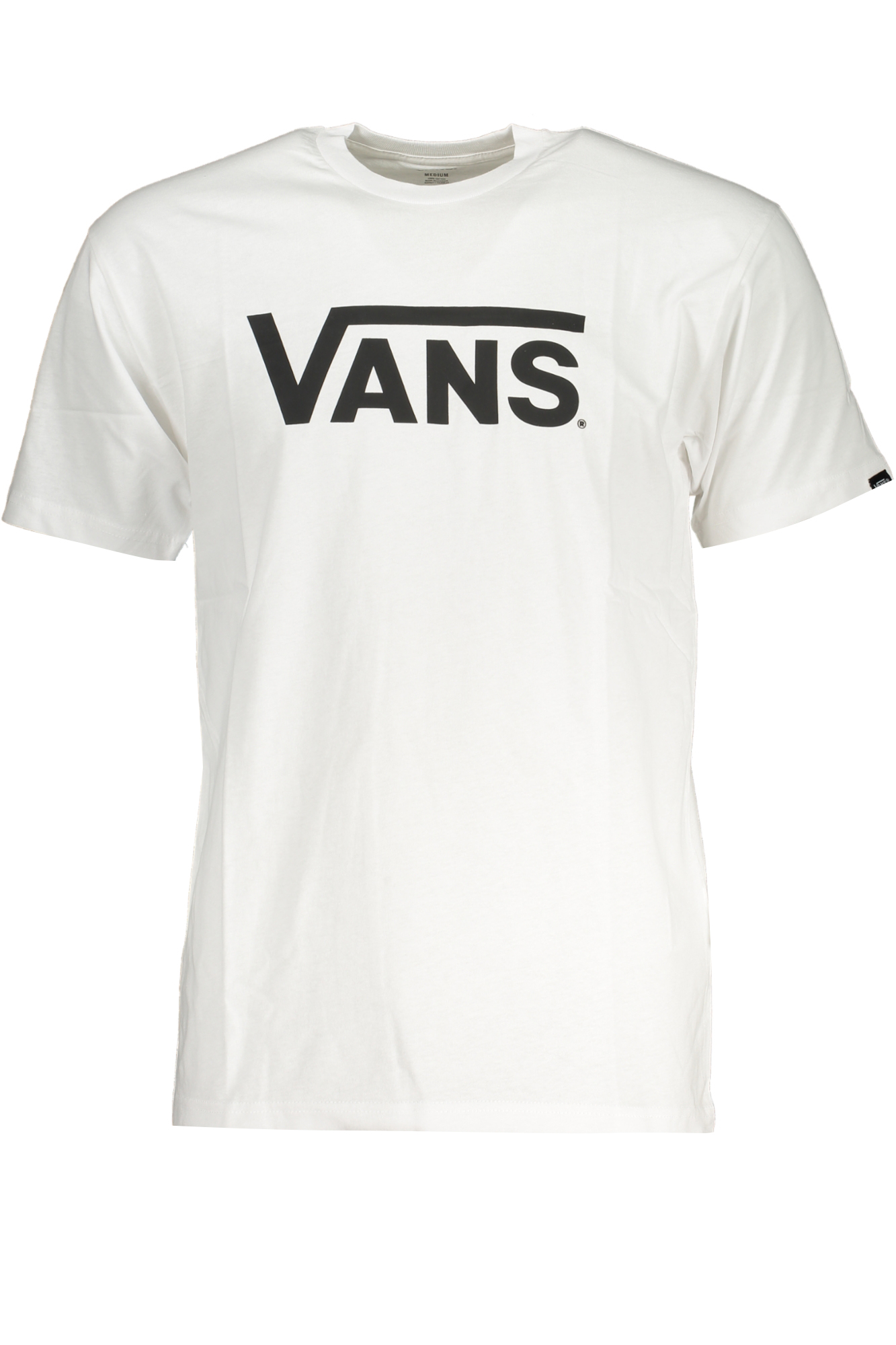 VANS SHORT SLEEVE T-SHIRT MEN WHITE VANS SHORT SLEEVE T-SHIRT MEN WHITE