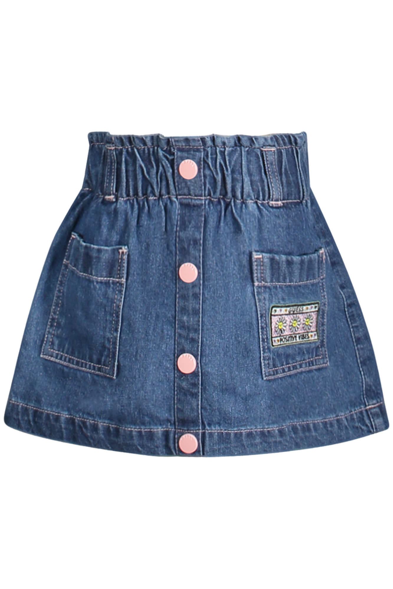 GUESS JEANS SHORT SKIRT GIRL BLUE GUESS JEANS SHORT SKIRT GIRL BLUE