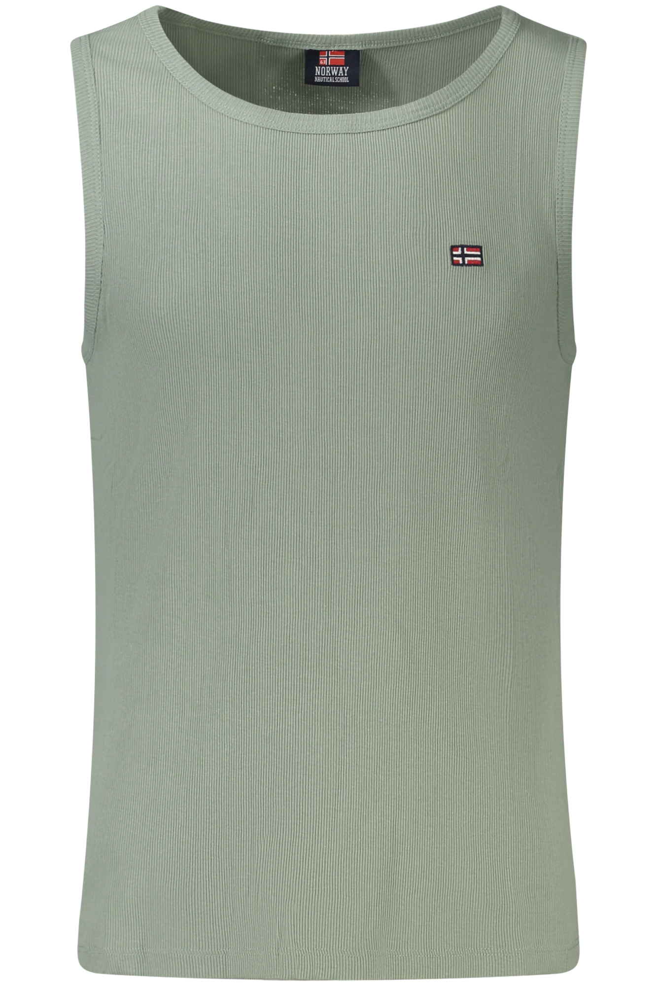NORWAY 1963 MEN GREEN TANK TOP NORWAY 1963 MEN GREEN TANK TOP
