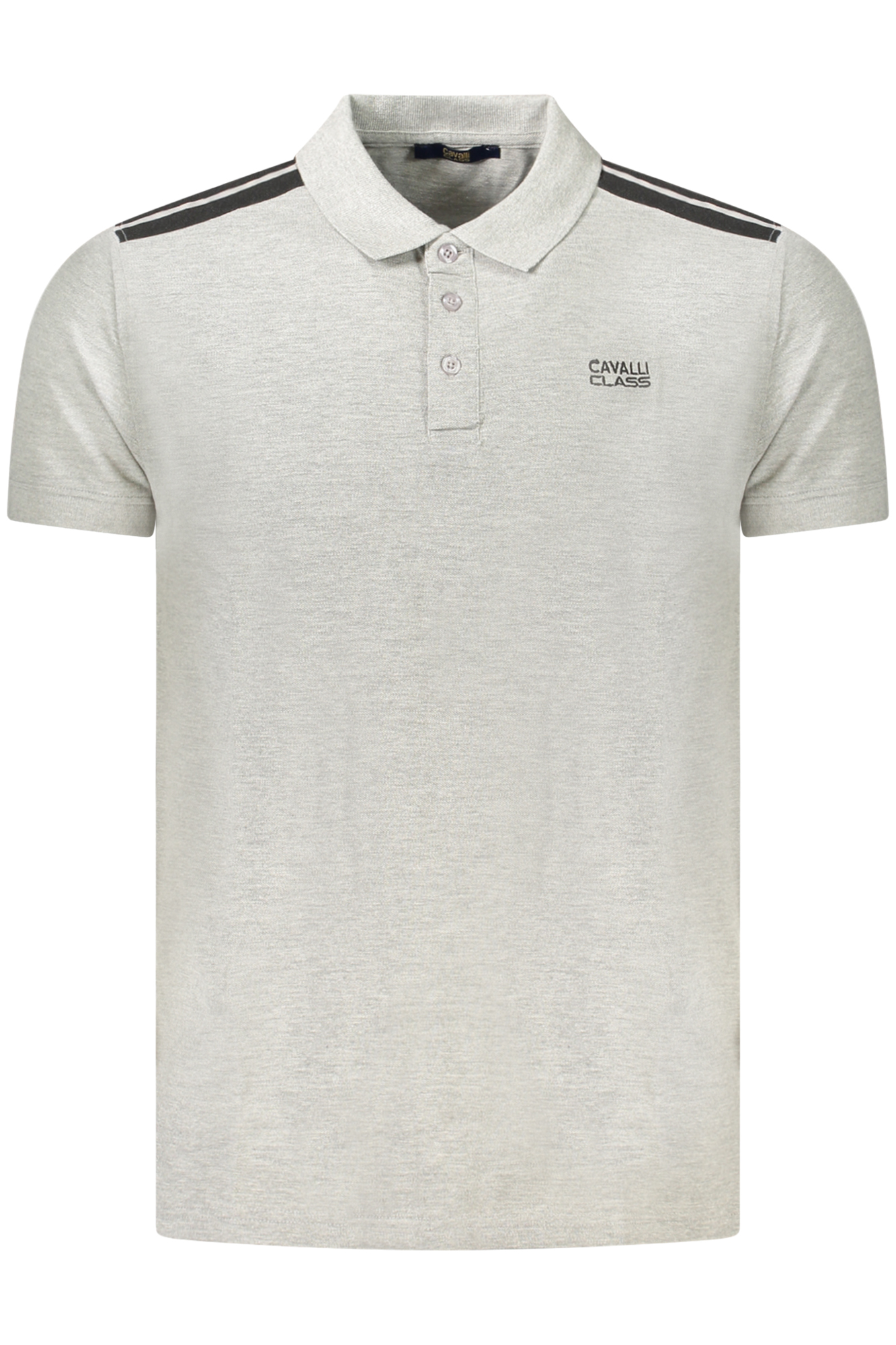 CAVALLI CLASS POLO SHORT SLEEVES MEN GREY CAVALLI CLASS POLO SHORT SLEEVES MEN GREY