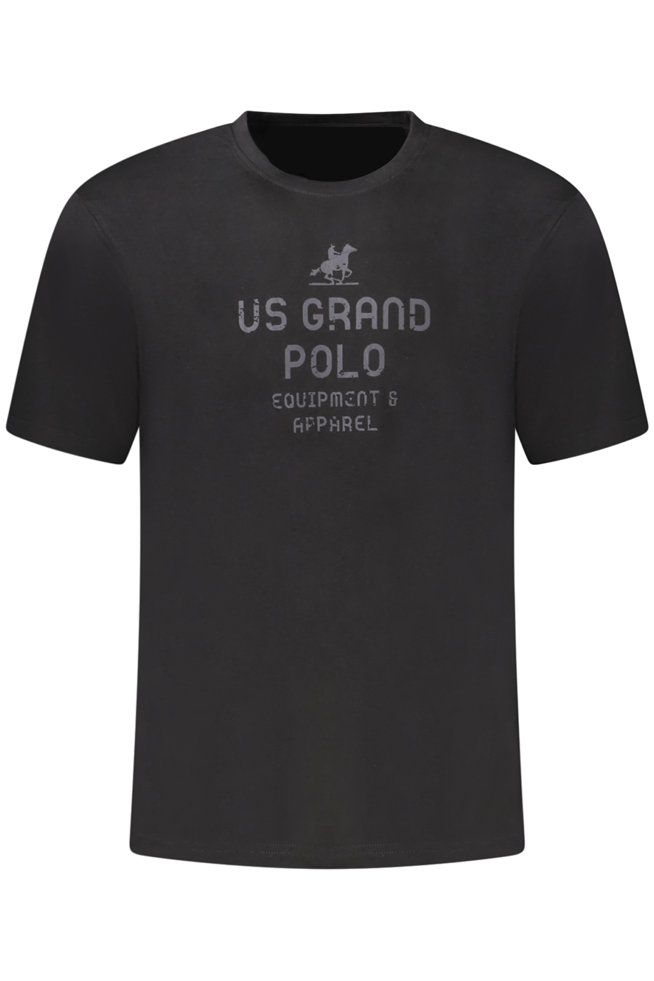 US GRAND MEN BLACK SHORT-SLEEVE T-SHIRT US GRAND MEN BLACK SHORT-SLEEVE T-SHIRT