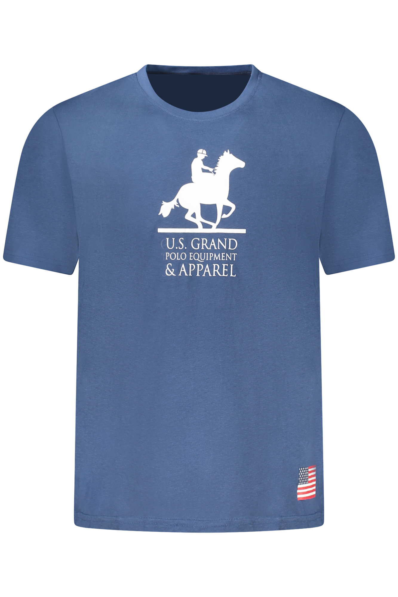 US GRAND MEN SHORT-SLEEVE T-SHIRT BLUE US GRAND MEN SHORT-SLEEVE T-SHIRT BLUE