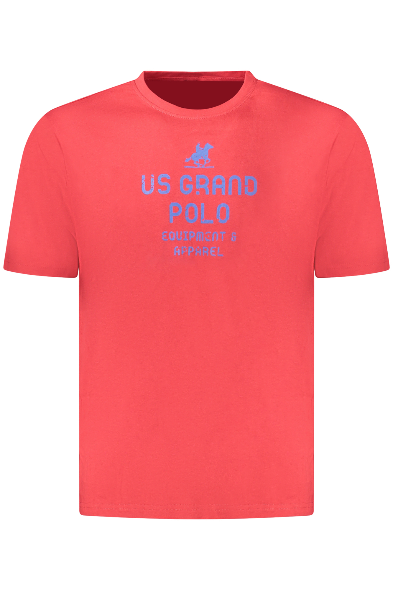 US GRAND MEN SHORT-SLEEVED RED T-SHIRT