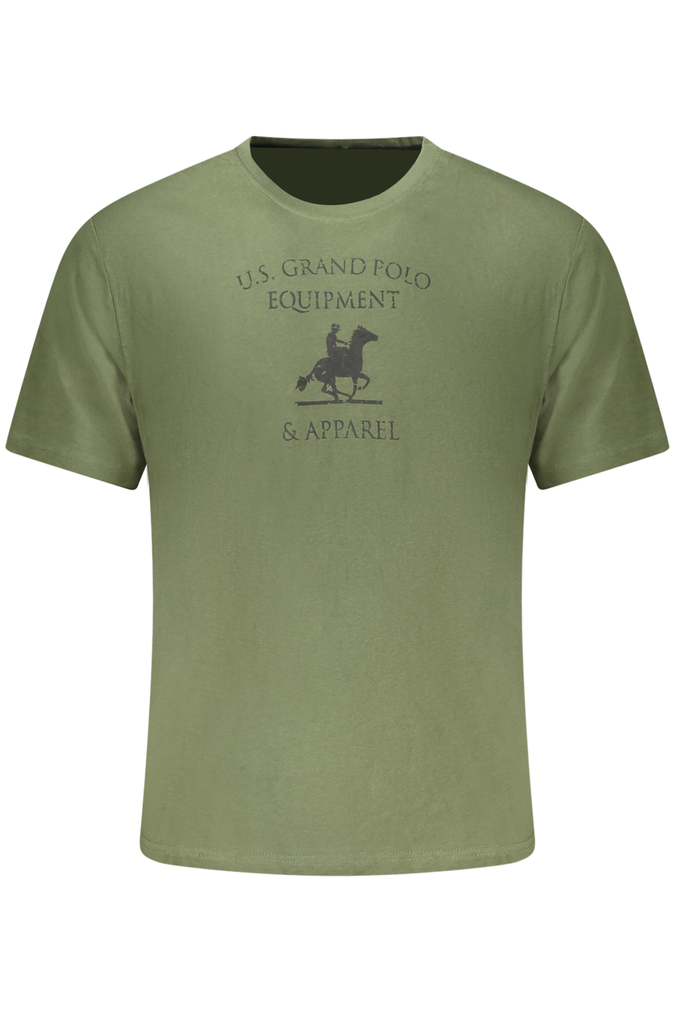 US GRAND MEN SHORT-SLEEVED GREEN T-SHIRT US GRAND MEN SHORT-SLEEVED GREEN T-SHIRT