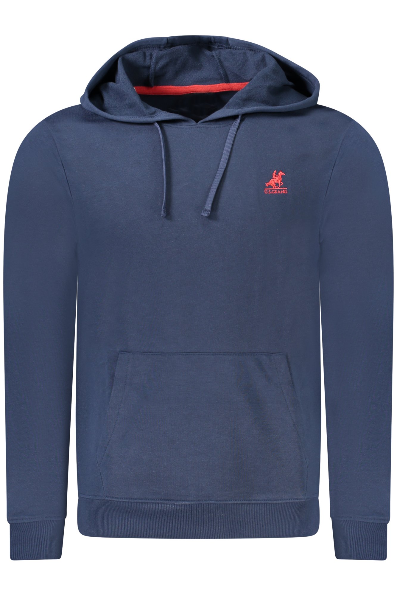 US GRAND MEN BLUE ZIP-UP SWEATSHIRT US GRAND MEN BLUE ZIP-UP SWEATSHIRT