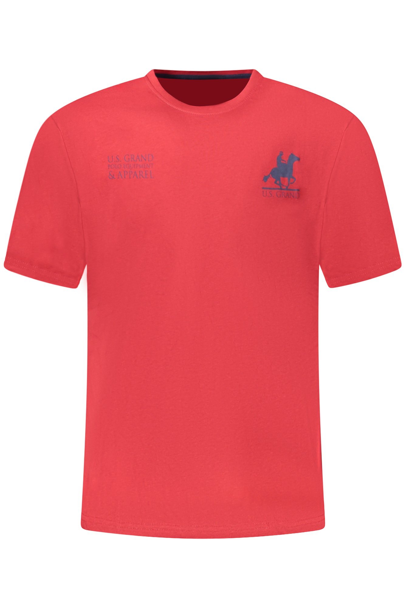 US GRAND MEN SHORT-SLEEVED RED T-SHIRT US GRAND MEN SHORT-SLEEVED RED T-SHIRT