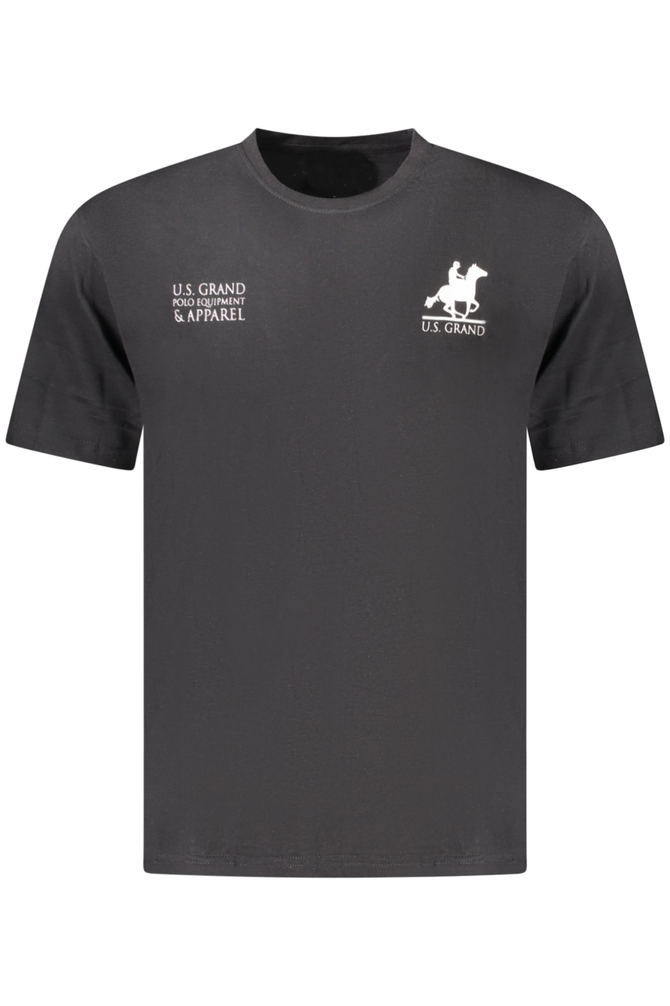 US GRAND MEN BLACK SHORT-SLEEVE T-SHIRT US GRAND MEN BLACK SHORT-SLEEVE T-SHIRT