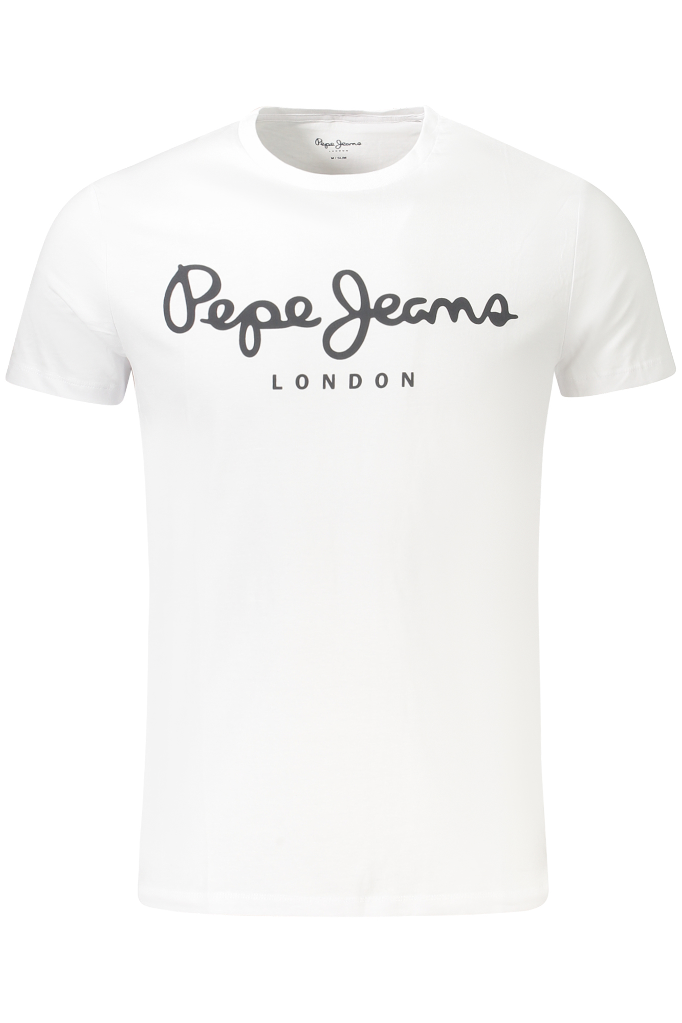 PEPE JEANS SHORT SLEEVE T-SHIRT MEN WHITE PEPE JEANS SHORT SLEEVE T-SHIRT MEN WHITE