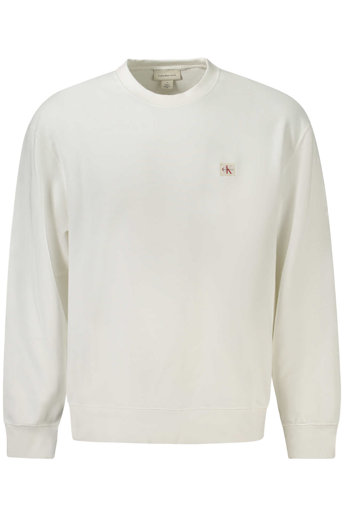 CALVIN KLEIN MEN ZIP-UP SWEATSHIRT WHITE CALVIN KLEIN MEN ZIP-UP SWEATSHIRT WHITE