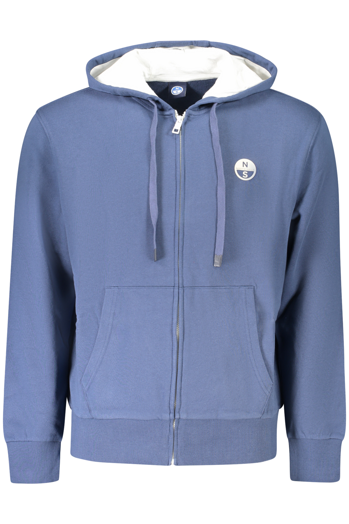 NORTH SAILS MEN ZIP-UP SWEATSHIRT BLUE NORTH SAILS MEN ZIP-UP SWEATSHIRT BLUE