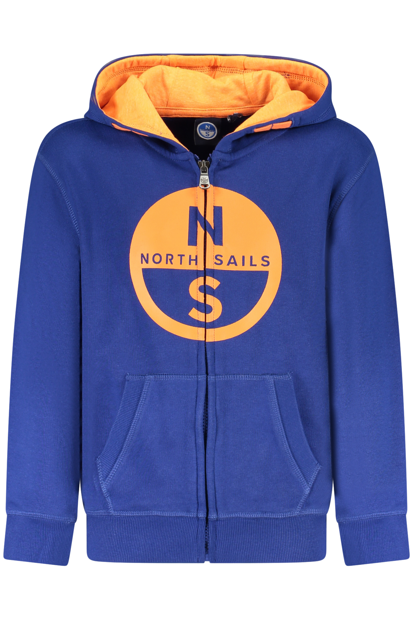 NORTH SAILS KIDS' ZIP-UP SWEATSHIRT BLUE NORTH SAILS KIDS' ZIP-UP SWEATSHIRT BLUE
