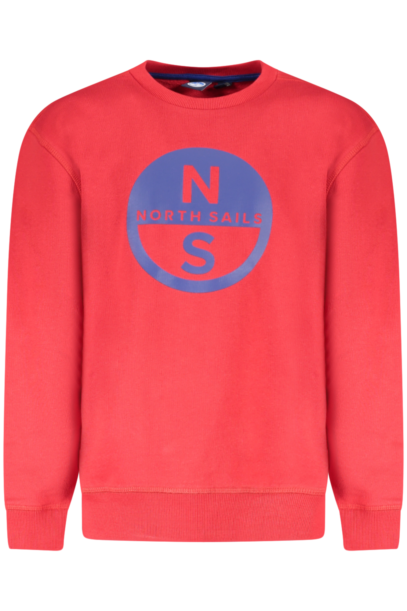 NORTH SAILS RED CHILDREN ZIP-LESS SWEATSHIRT NORTH SAILS RED CHILDREN ZIP-LESS SWEATSHIRT