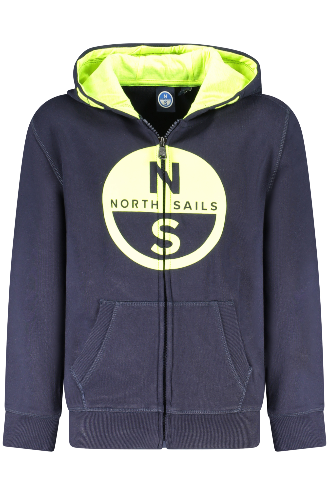 NORTH SAILS KIDS' ZIP-UP SWEATSHIRT BLUE NORTH SAILS KIDS' ZIP-UP SWEATSHIRT BLUE