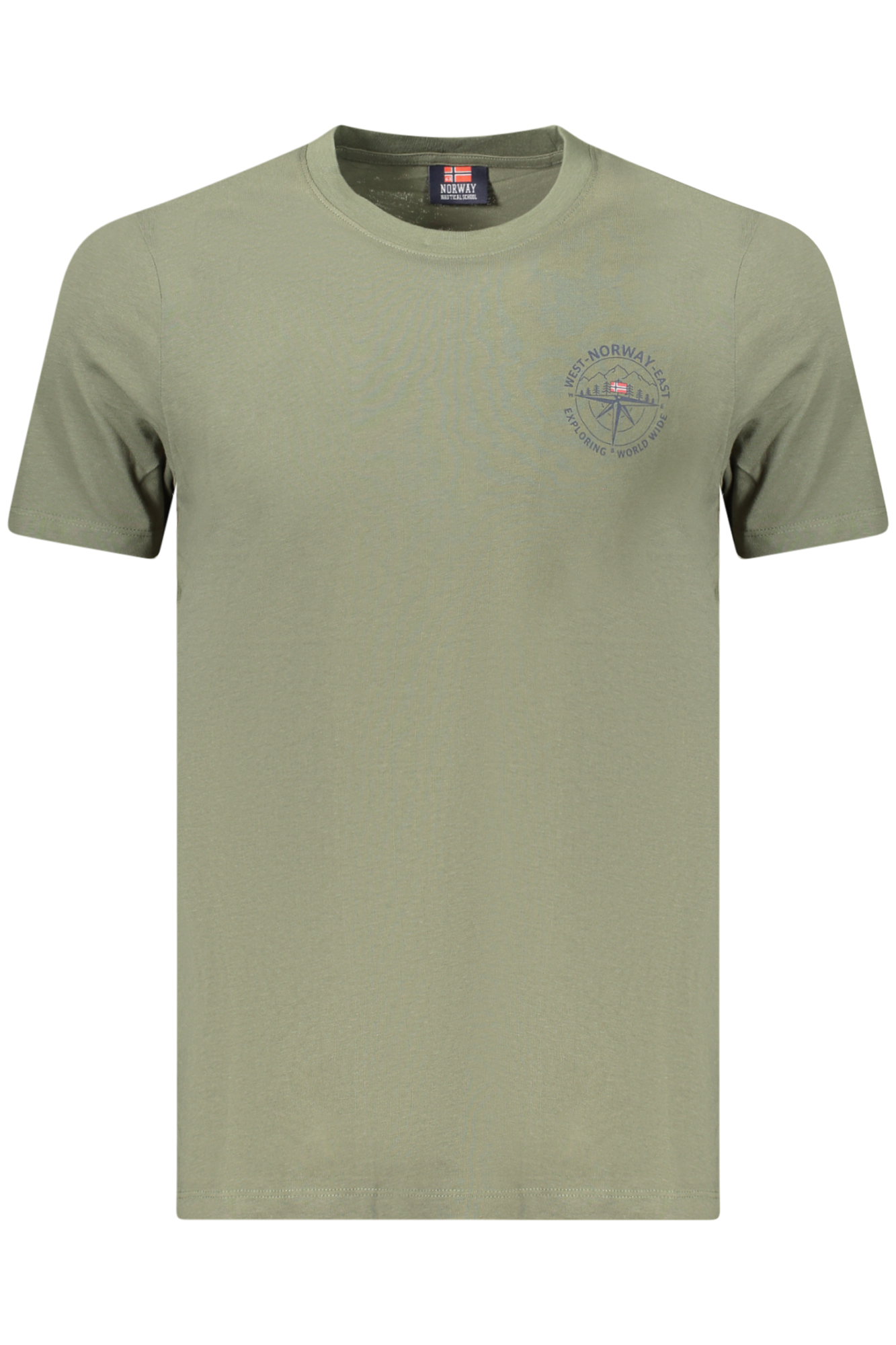 NORWAY 1963 MEN SHORT SLEEVE T-SHIRT GREEN NORWAY 1963 MEN SHORT SLEEVE T-SHIRT GREEN