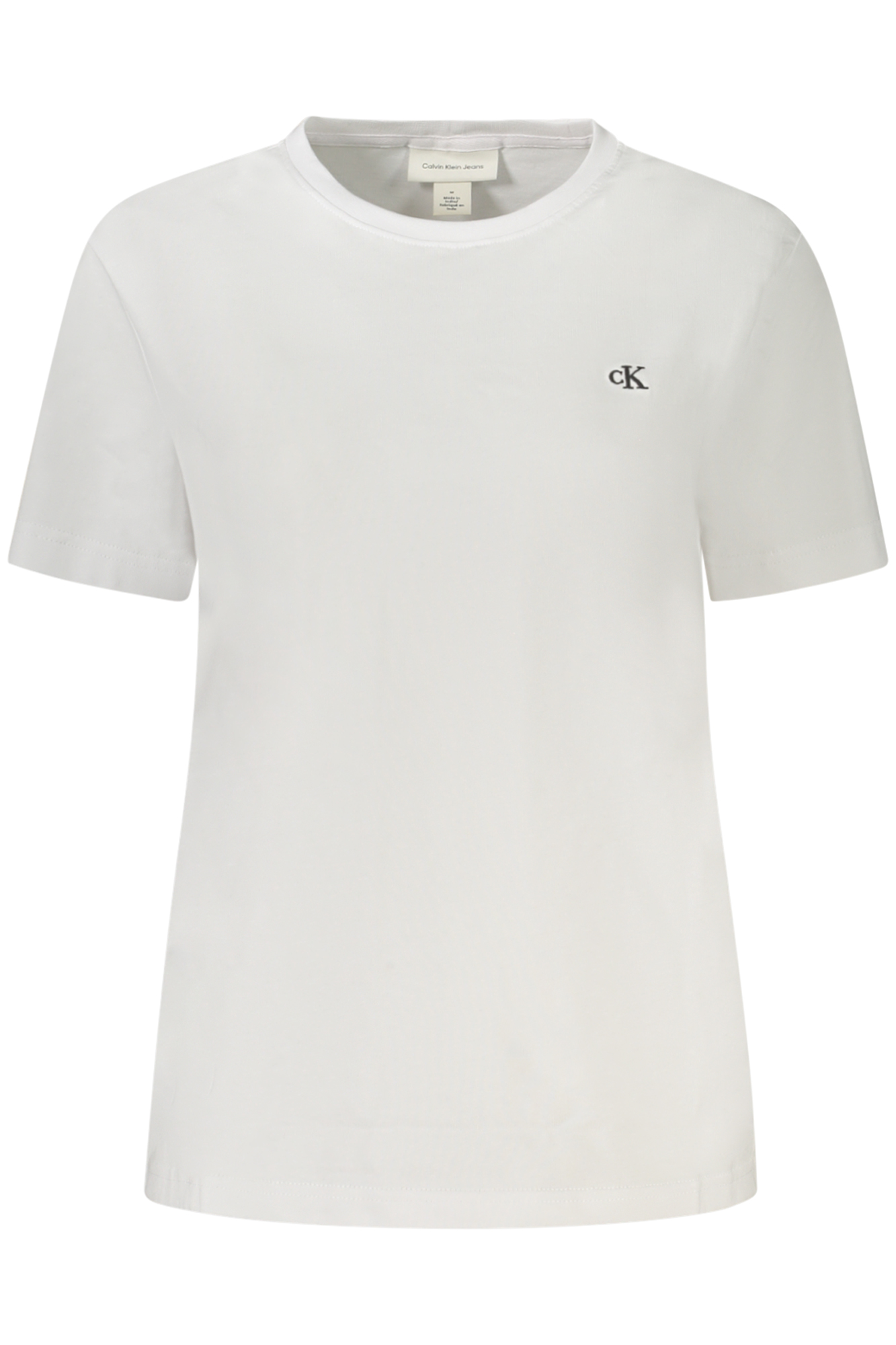 CALVIN KLEIN SHORT SLEEVE T-SHIRT WOMEN WHITE CALVIN KLEIN SHORT SLEEVE T-SHIRT WOMEN WHITE