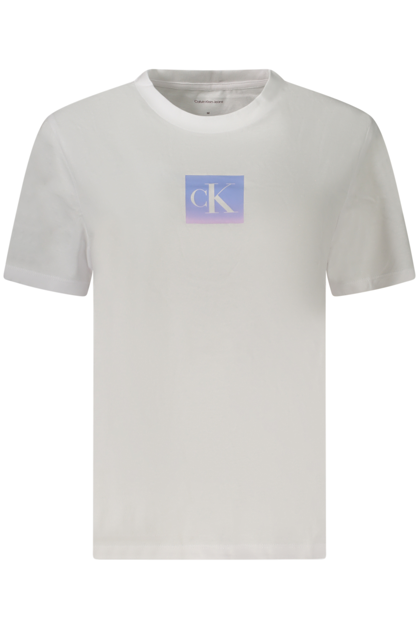 CALVIN KLEIN SHORT SLEEVE T-SHIRT WOMEN WHITE CALVIN KLEIN SHORT SLEEVE T-SHIRT WOMEN WHITE
