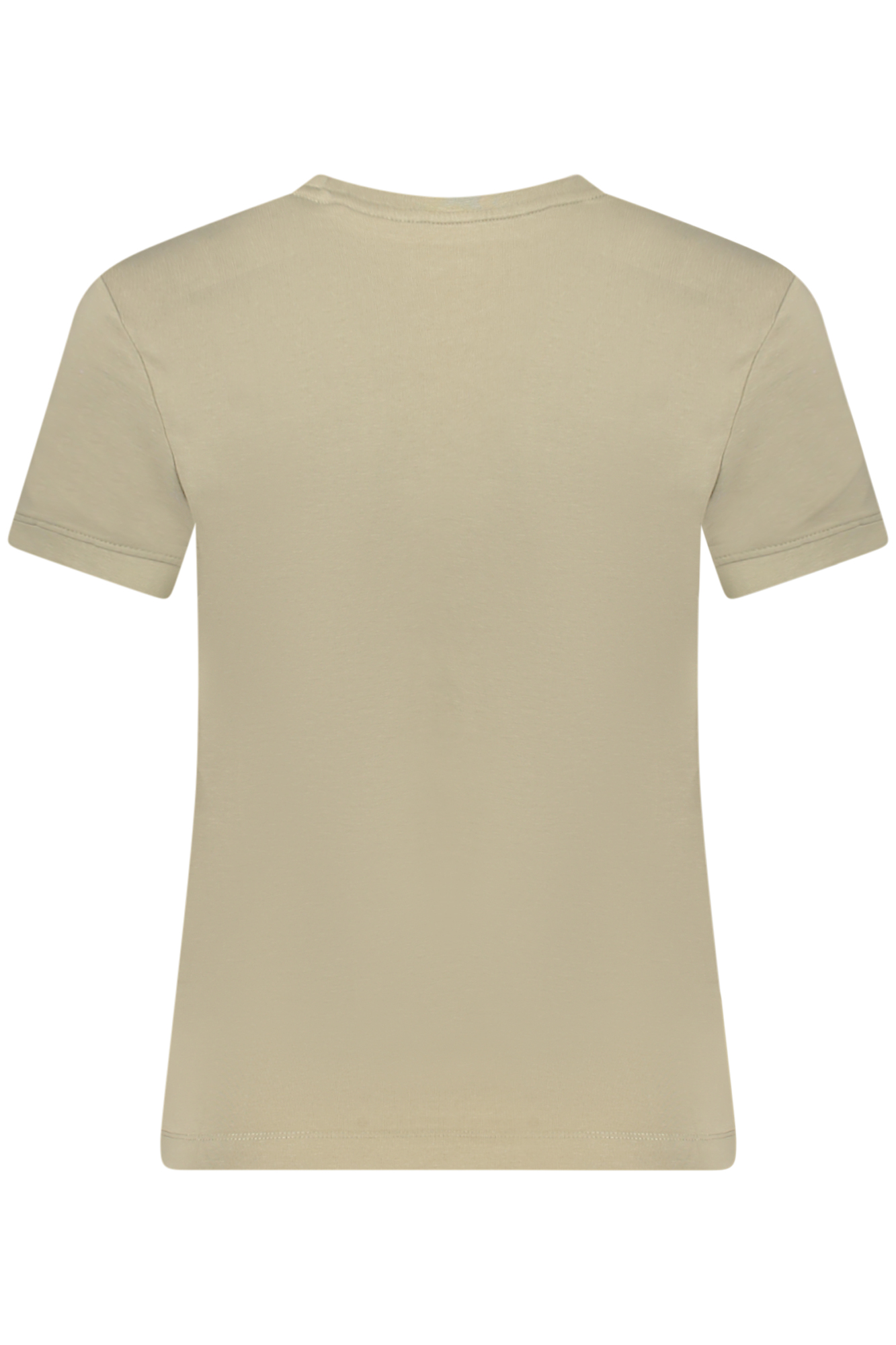 GUESS JEANS BEIGE WOMEN SHORT SLEEVE T-SHIRT