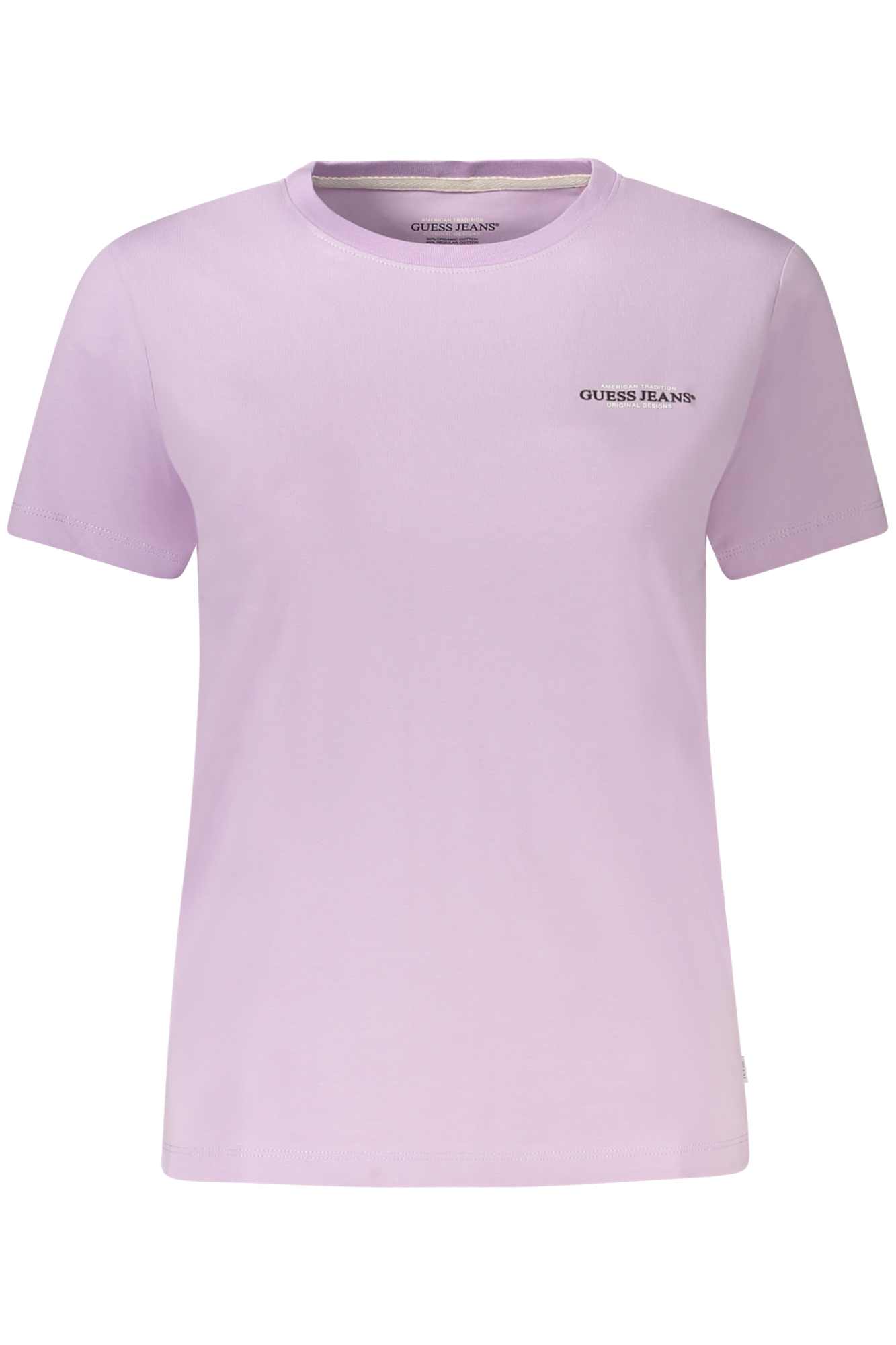 GUESS JEANS WOMEN SHORT SLEEVE T-SHIRT PURPLE GUESS JEANS WOMEN SHORT SLEEVE T-SHIRT PURPLE