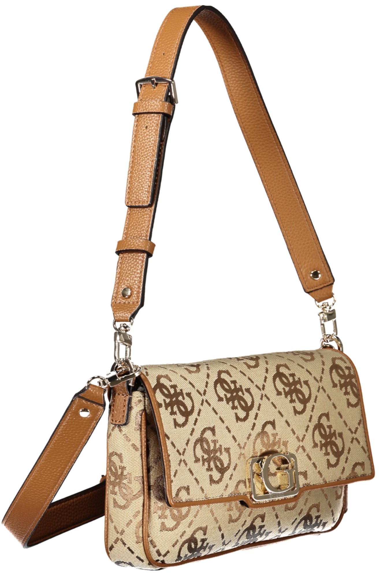 GUESS JEANS WOMEN BAG BEIGE