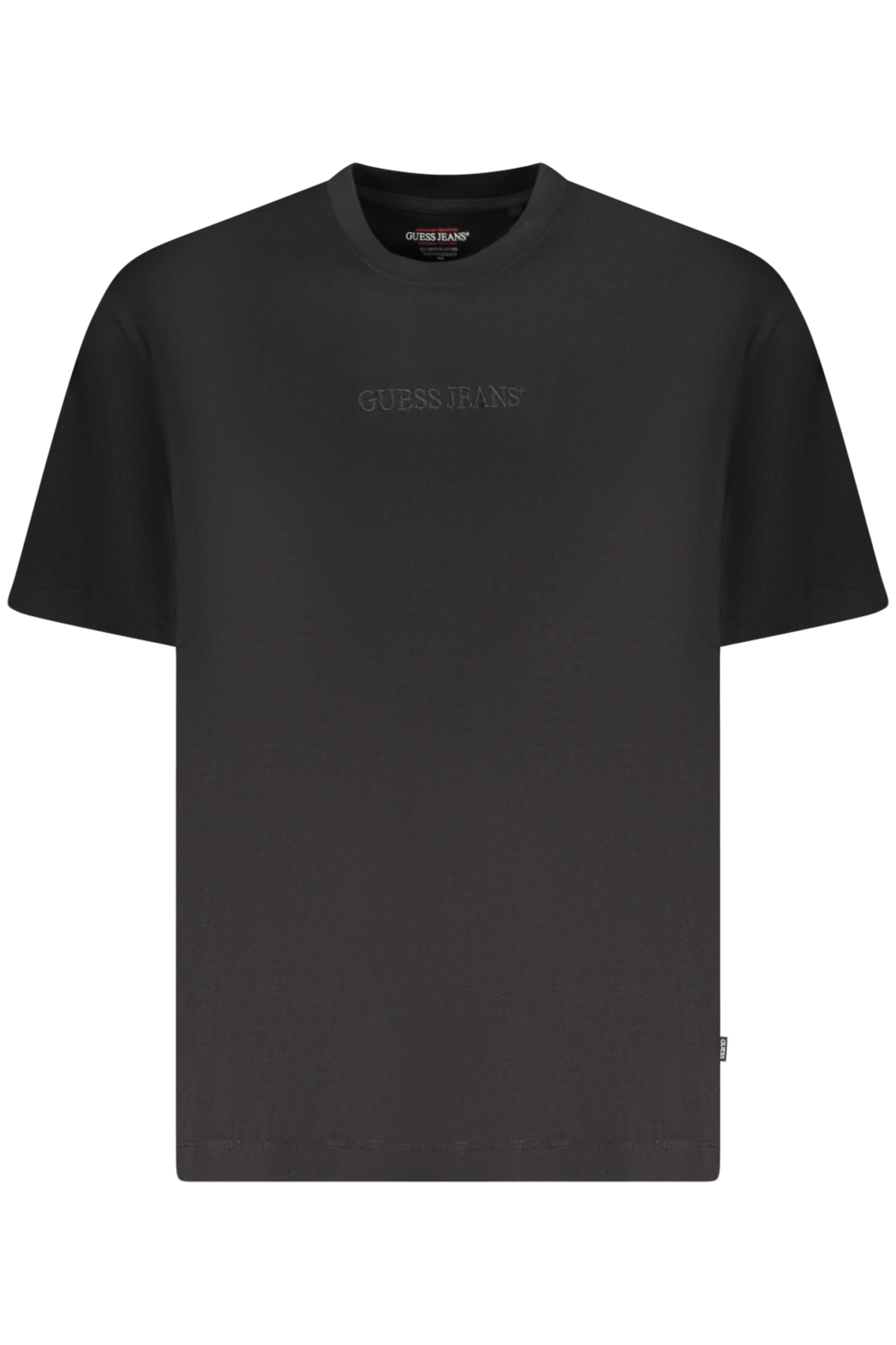 GUESS JEANS SHORT SLEEVE T-SHIRT MEN BLACK GUESS JEANS SHORT SLEEVE T-SHIRT MEN BLACK
