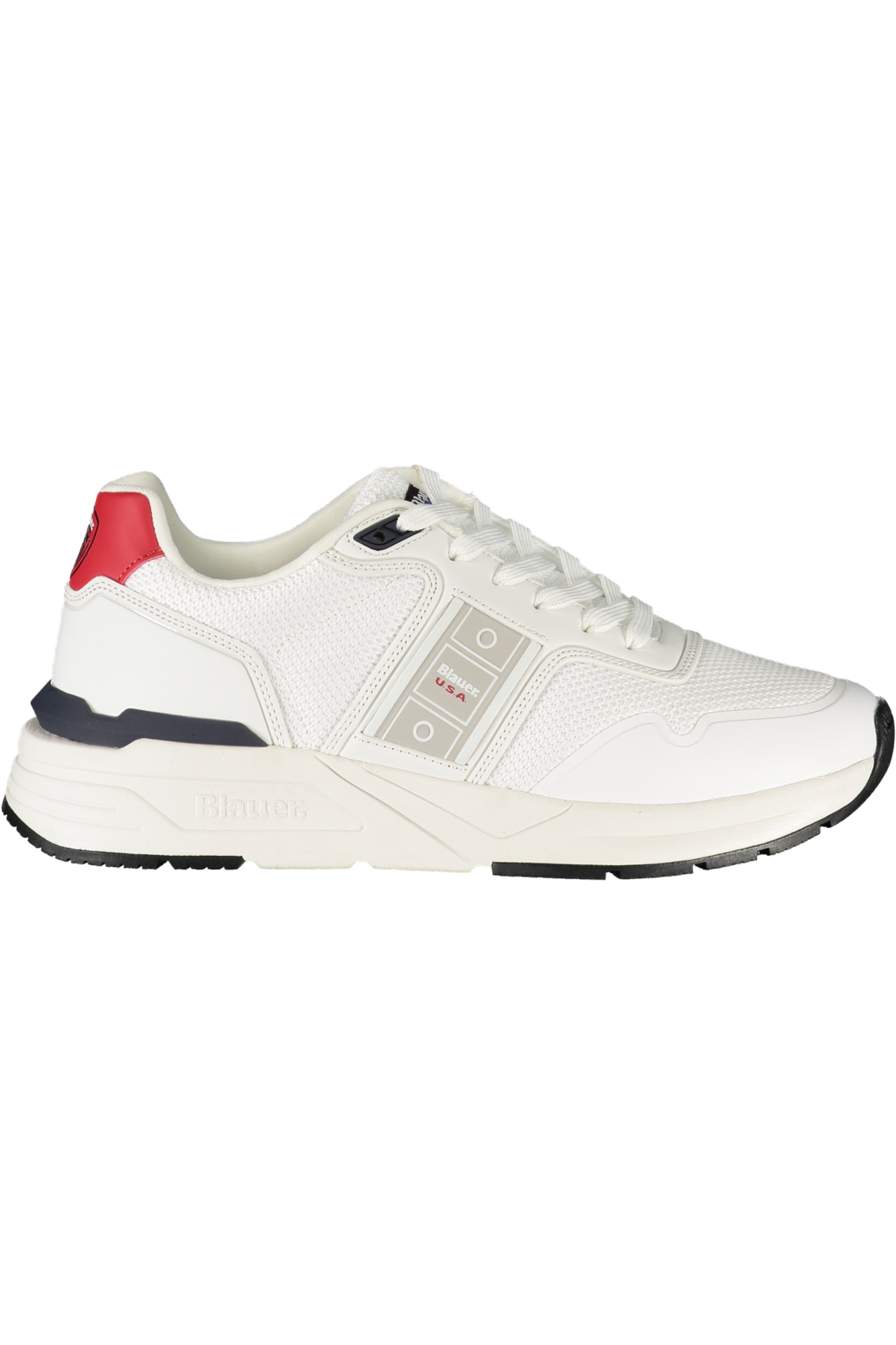 BLAUER SPORTS SHOES MEN WHITE BLAUER SPORTS SHOES MEN WHITE