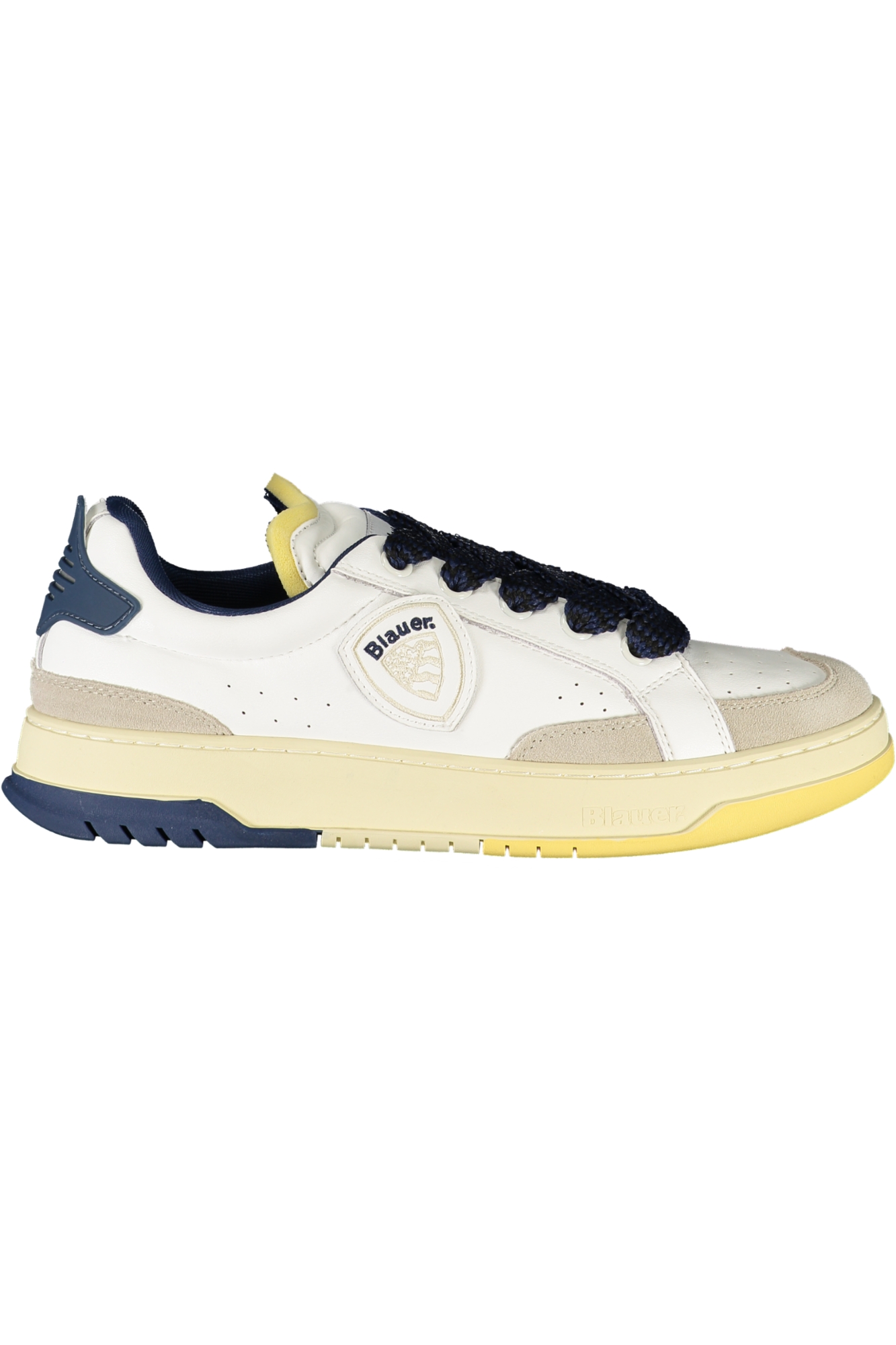 BLAUER SPORTS SHOES MEN WHITE BLAUER SPORTS SHOES MEN WHITE