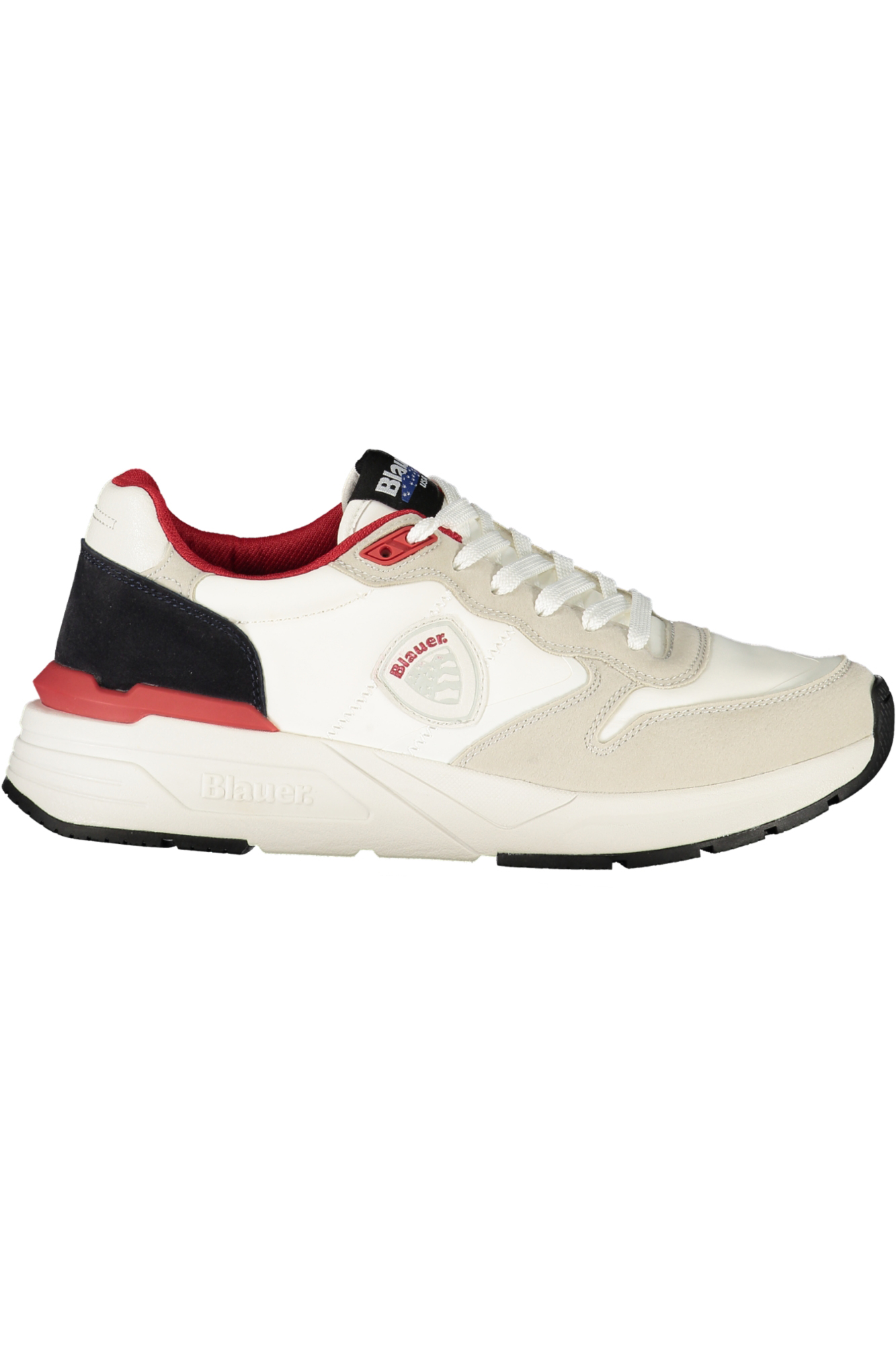 BLAUER SPORTS SHOES MEN WHITE