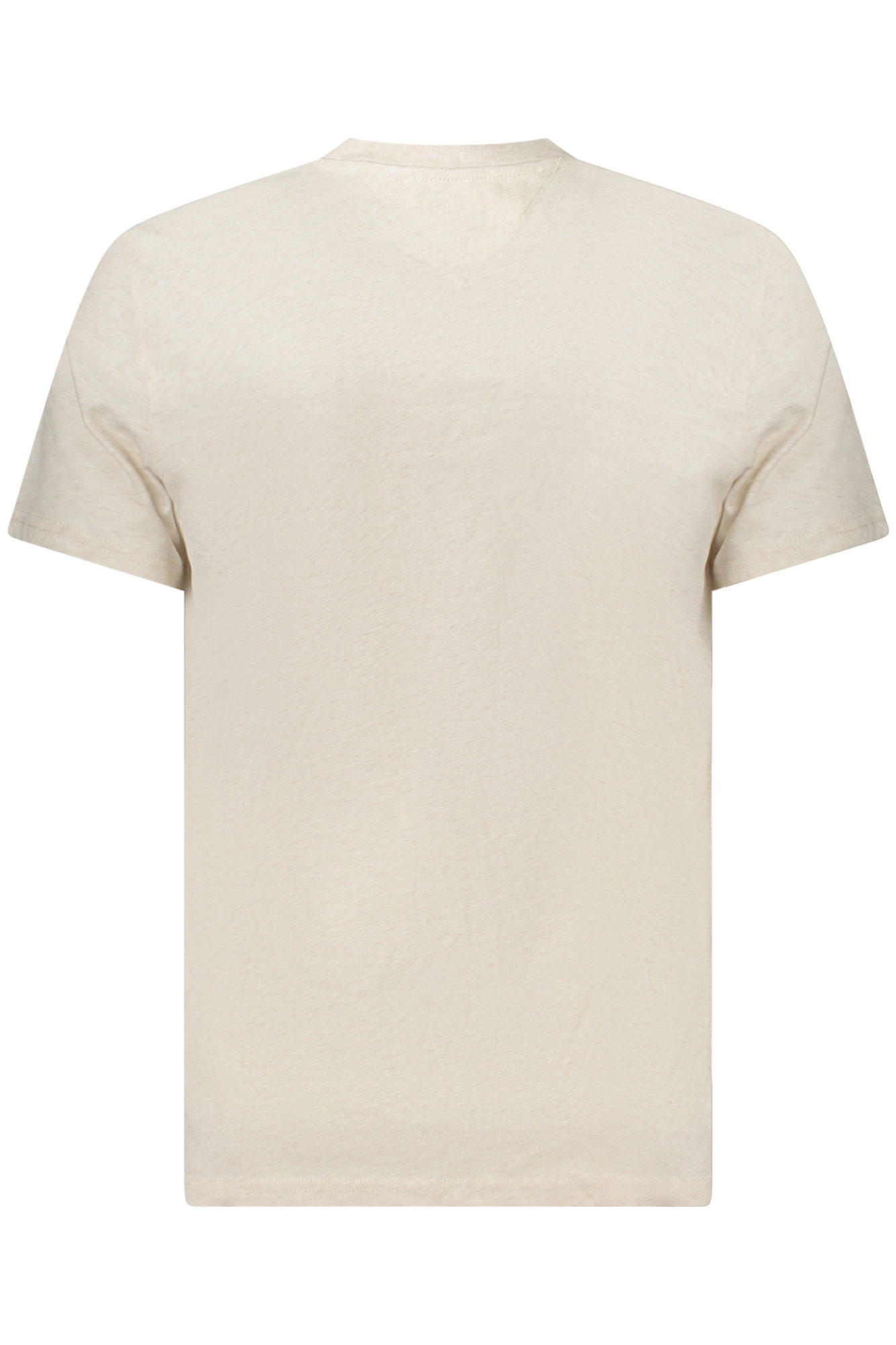 TOMMY HILFIGER MEN SHORT-SLEEVE T-SHIRT BEIGE