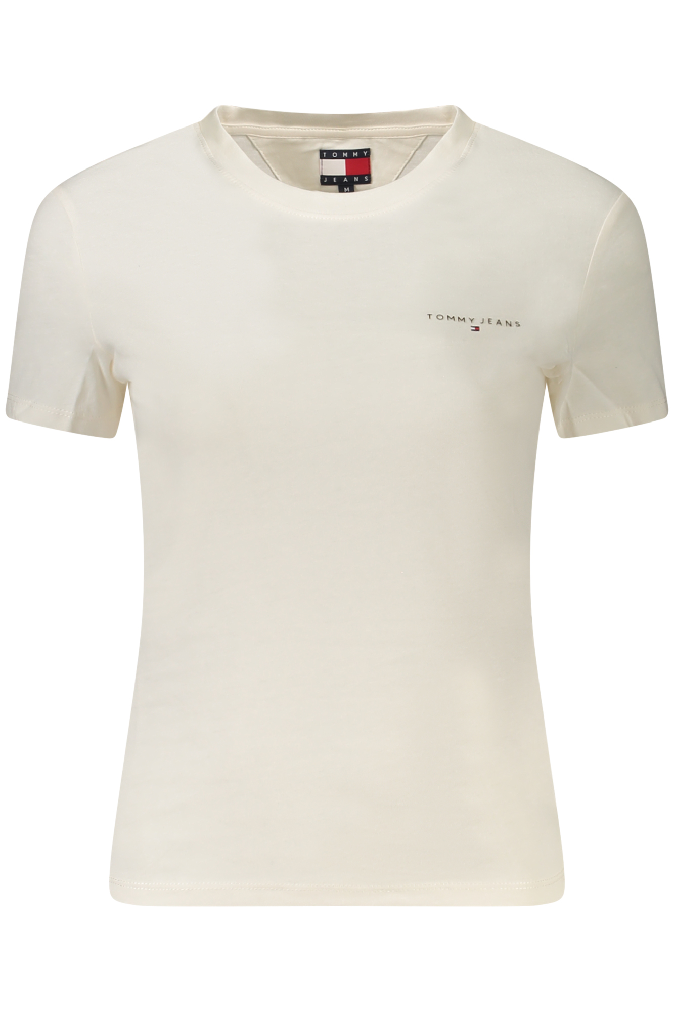 TOMMY HILFIGER WOMEN SHORT-SLEEVE T-SHIRT WHITE TOMMY HILFIGER WOMEN SHORT-SLEEVE T-SHIRT WHITE