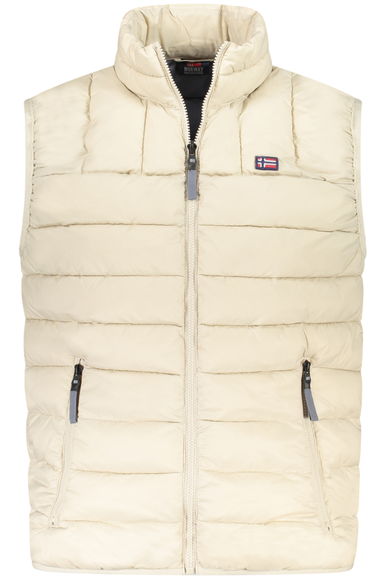 NORWAY 1963 MEN BEIGE SLEEVELESS JACKET NORWAY 1963 MEN BEIGE SLEEVELESS JACKET