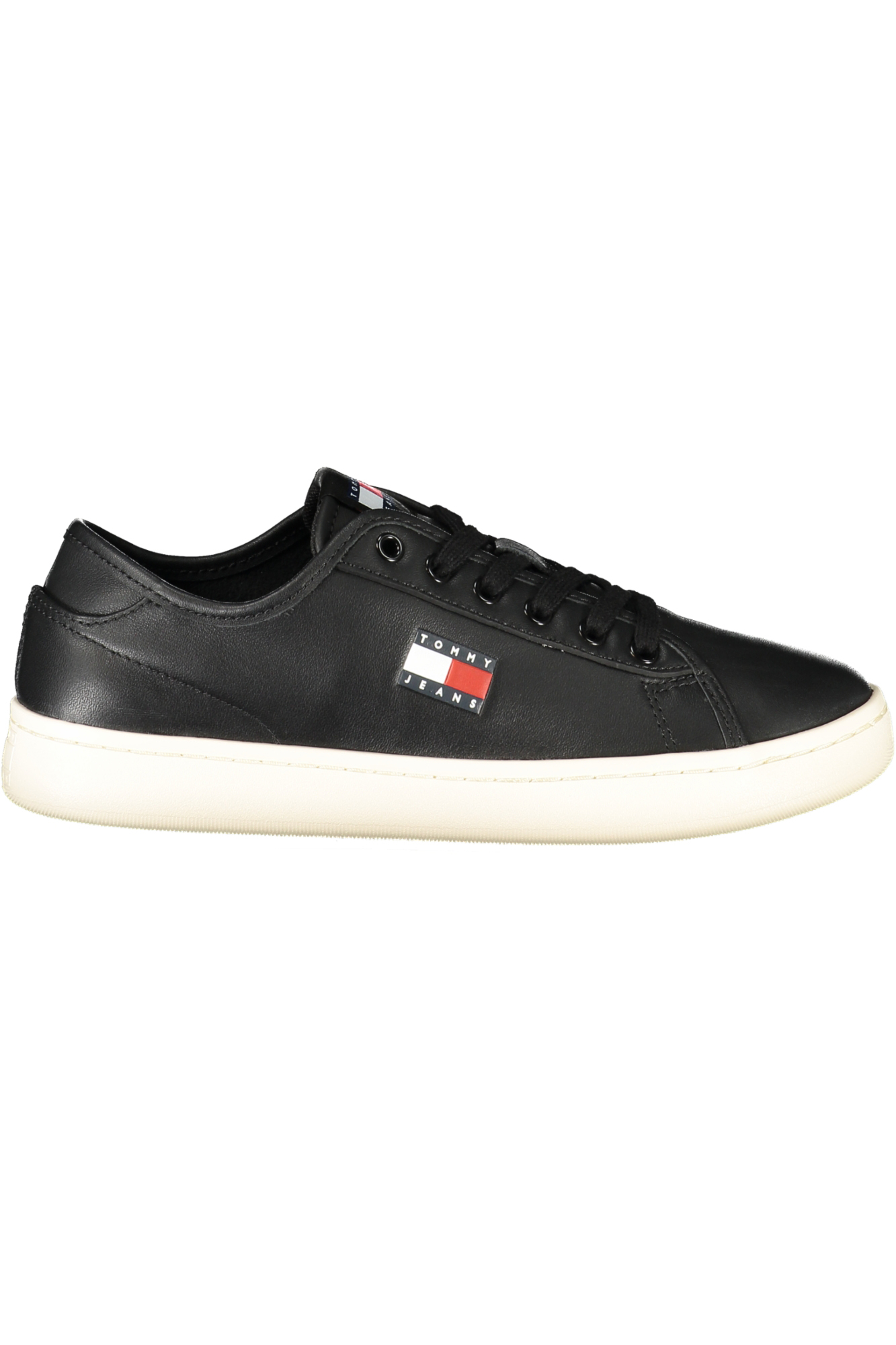 TOMMY HILFIGER WOMEN BLACK SPORTS SHOES TOMMY HILFIGER WOMEN BLACK SPORTS SHOES