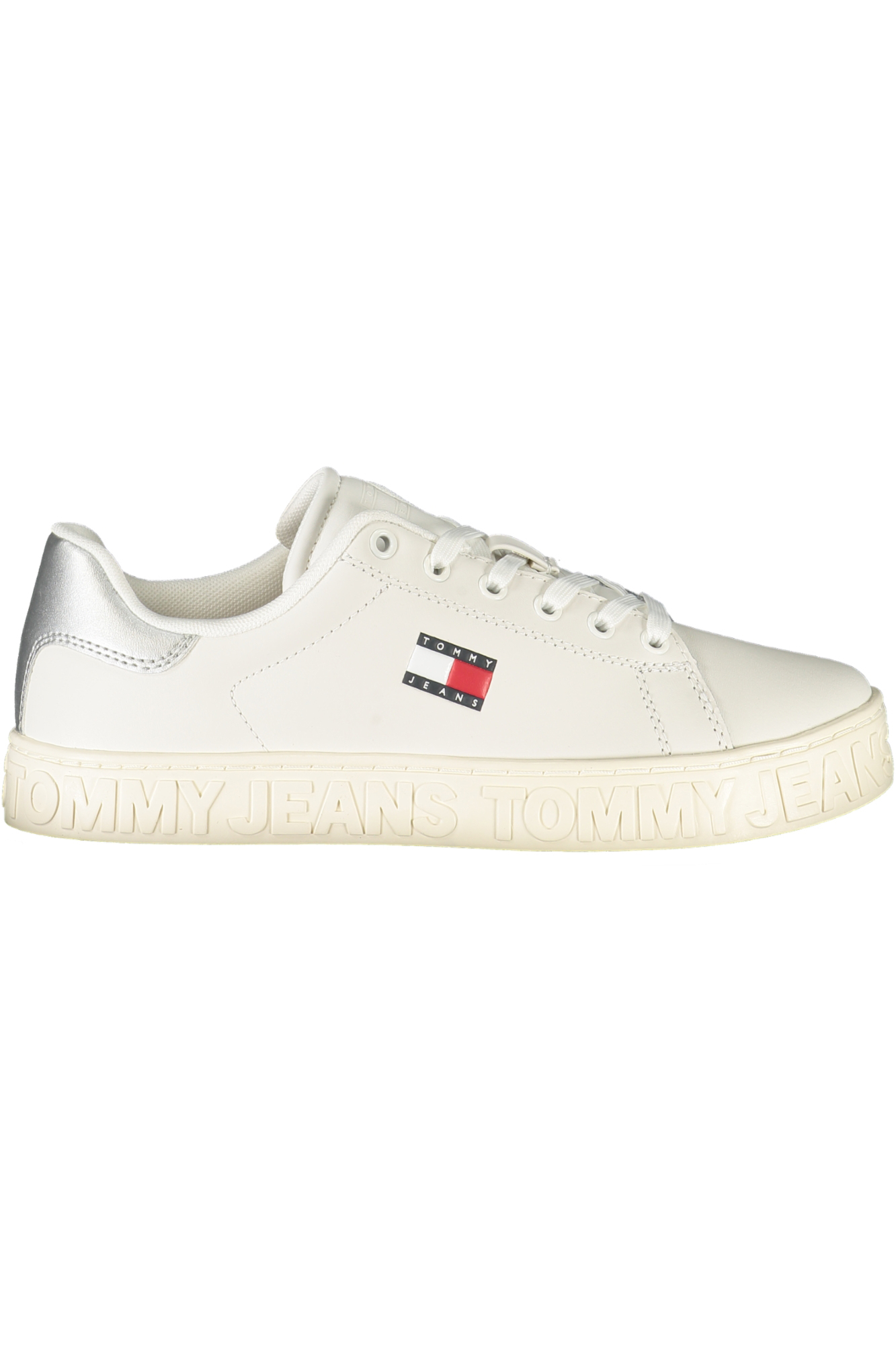 TOMMY HILFIGER WOMEN WHITE SPORTS SHOES TOMMY HILFIGER WOMEN WHITE SPORTS SHOES