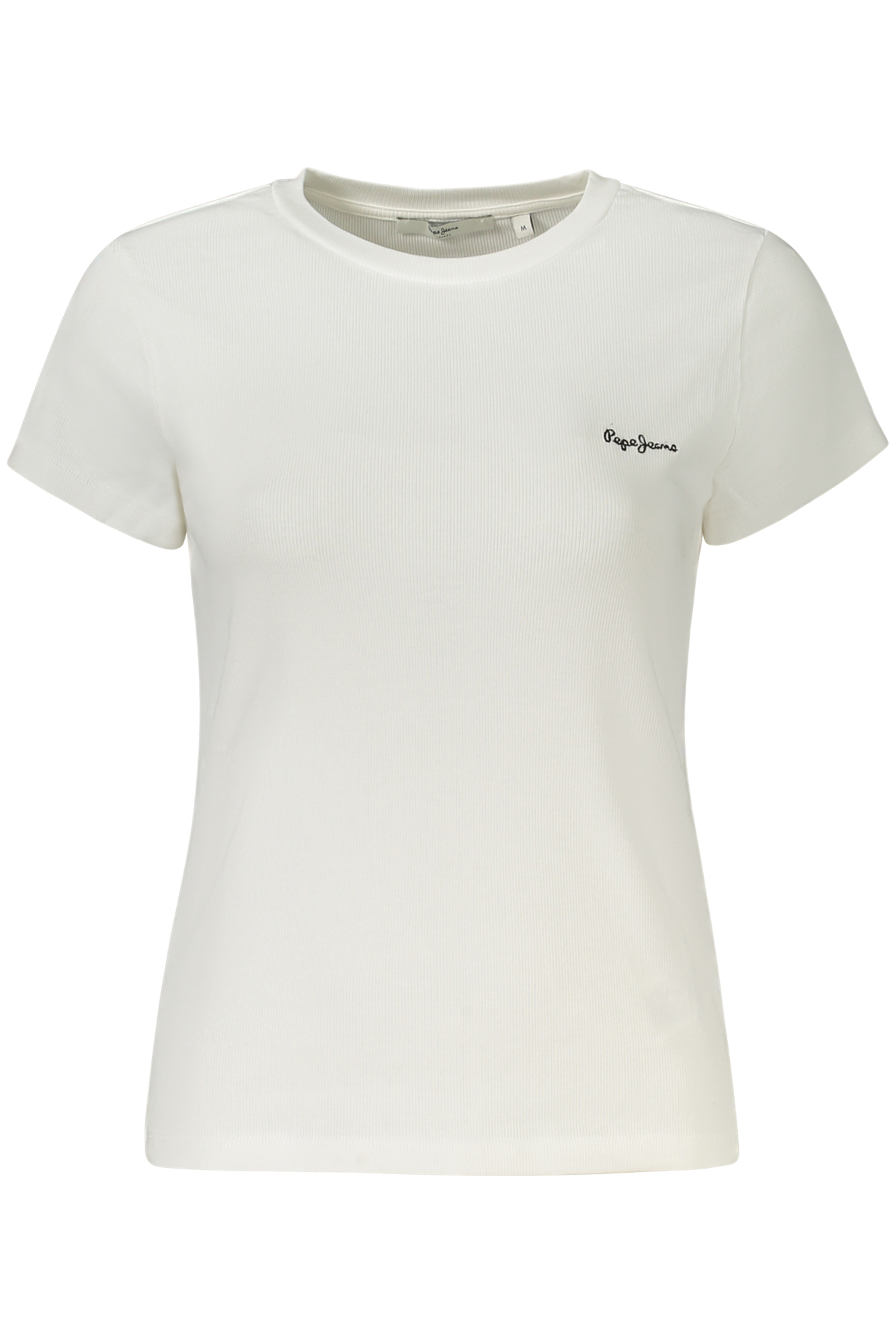 PEPE JEANS WOMEN SHORT-SLEEVE T-SHIRT WHITE PEPE JEANS WOMEN SHORT-SLEEVE T-SHIRT WHITE